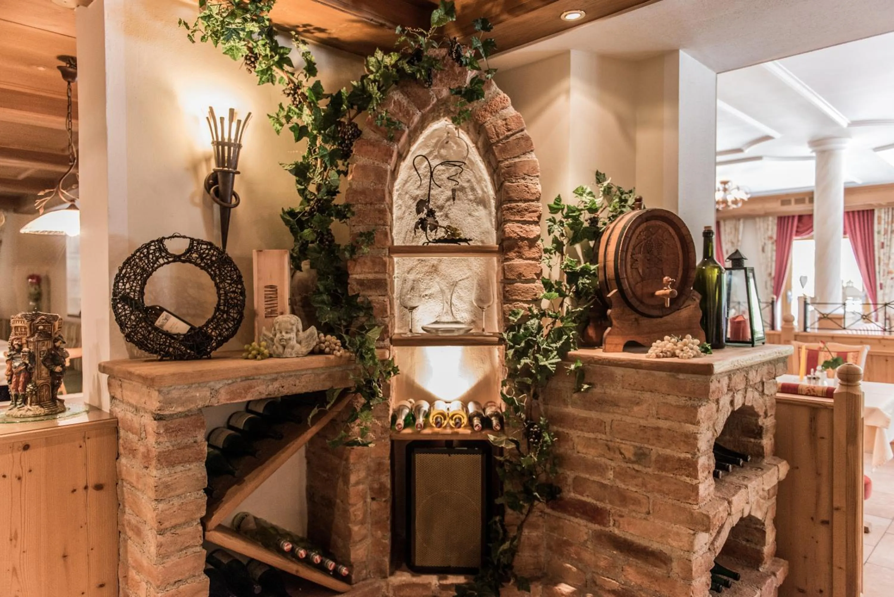 Decorative detail in Hotel Riedl