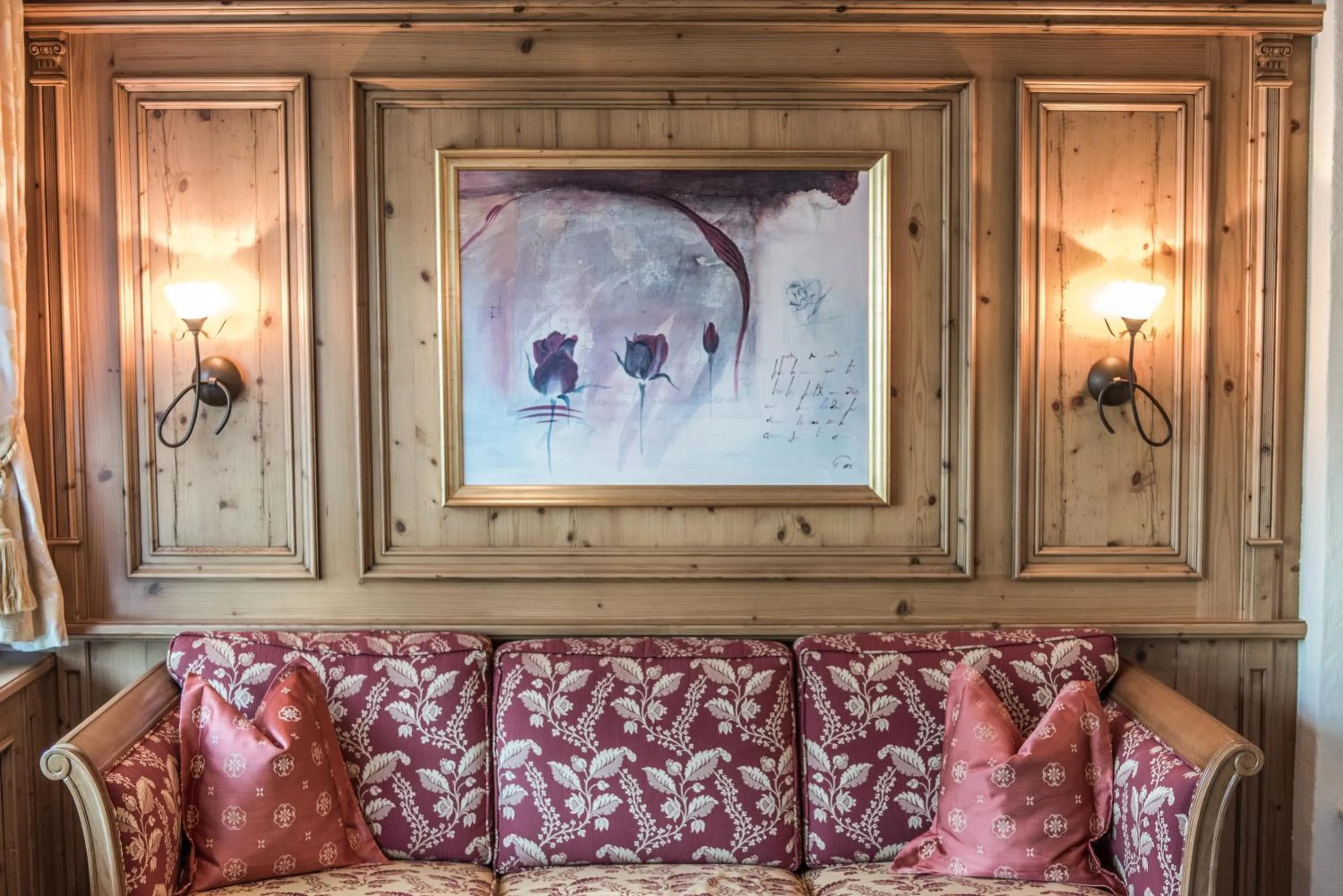 Lobby or reception in Hotel Riedl