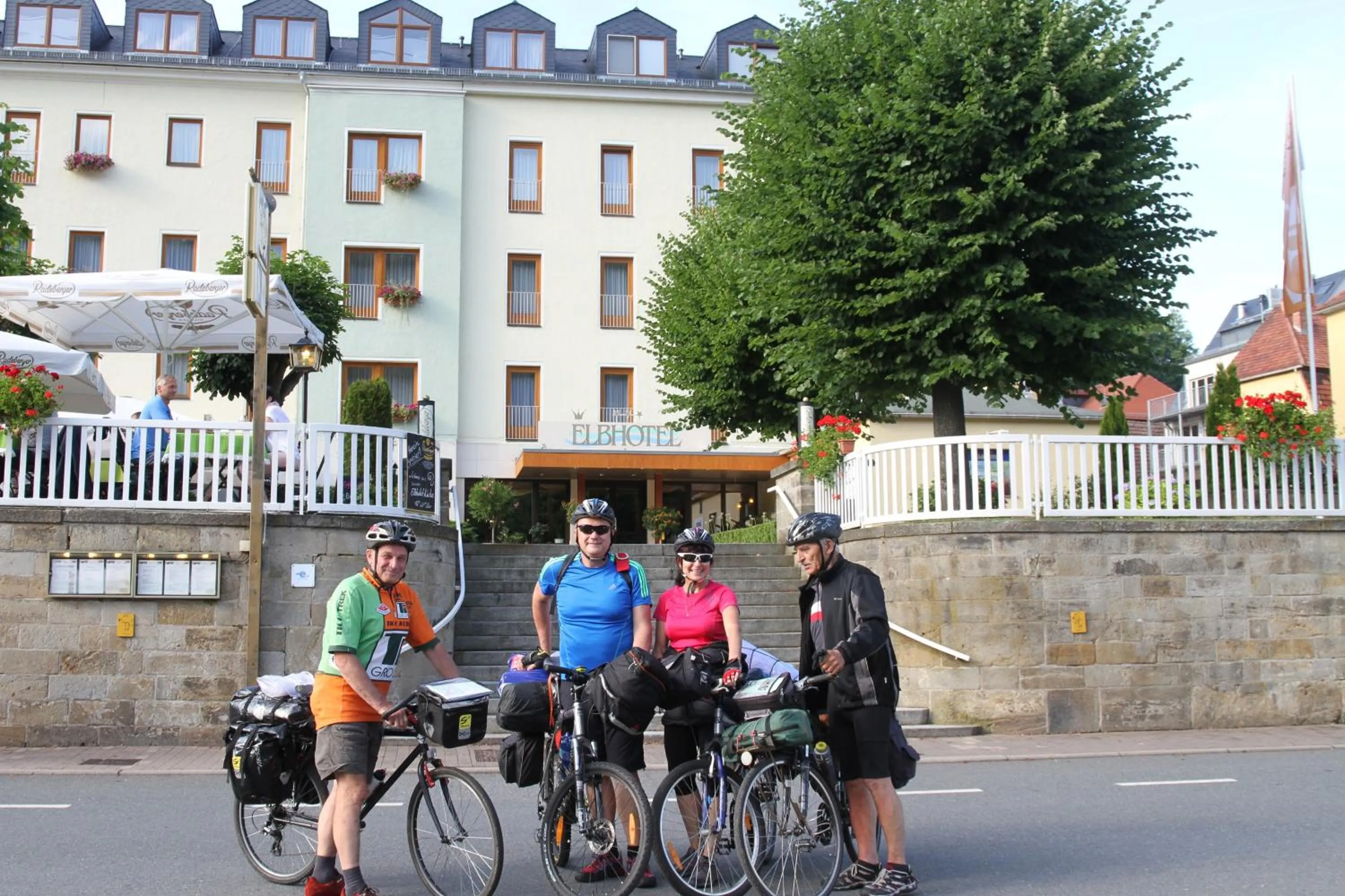 Cycling in Elbhotel Bad Schandau