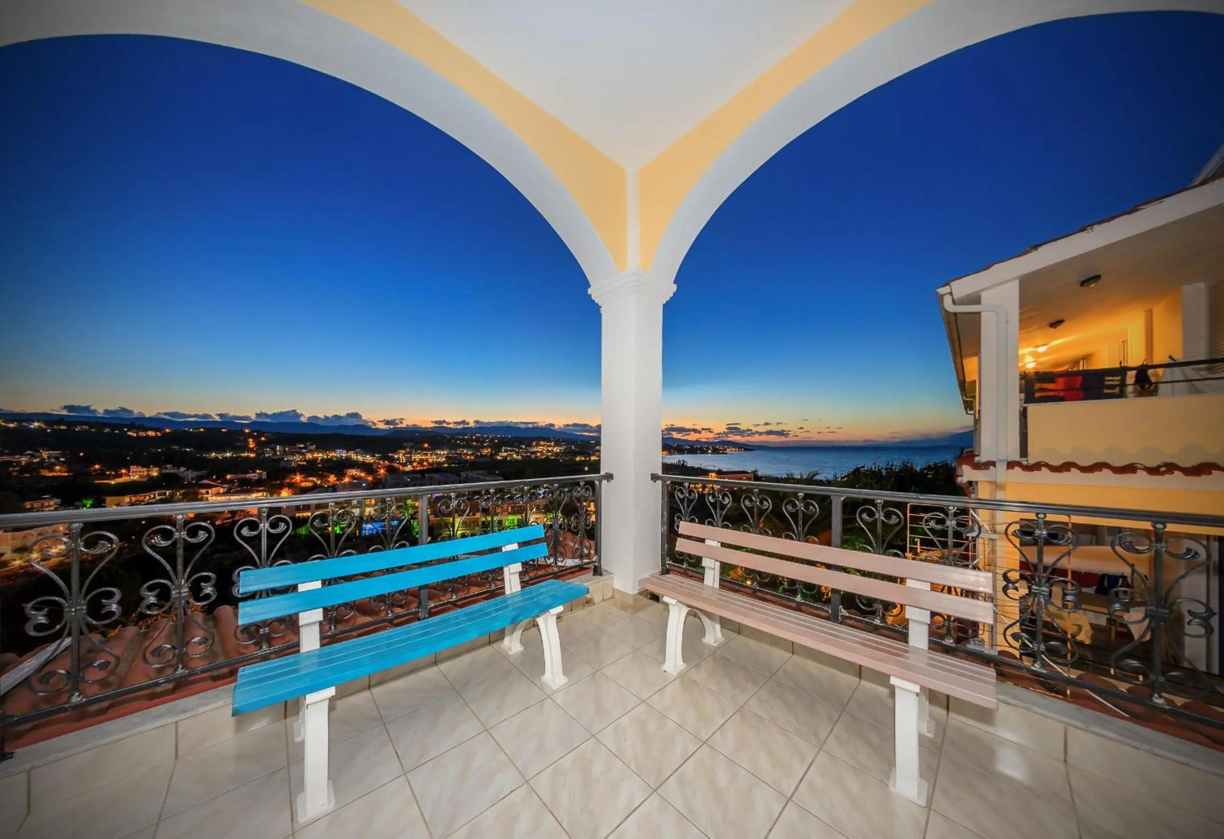Balcony/Terrace in Zante Palace