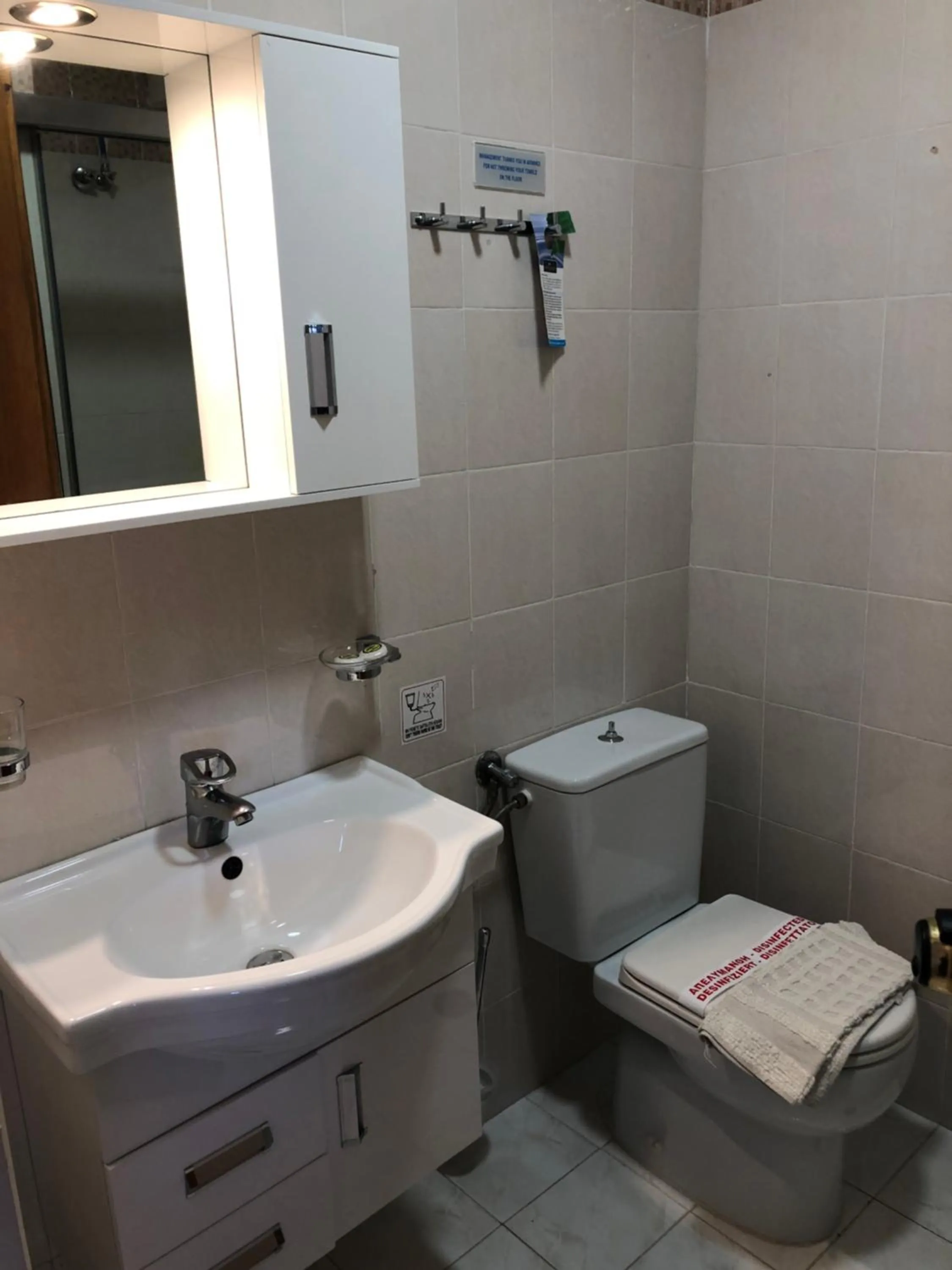 Toilet in Zante Palace