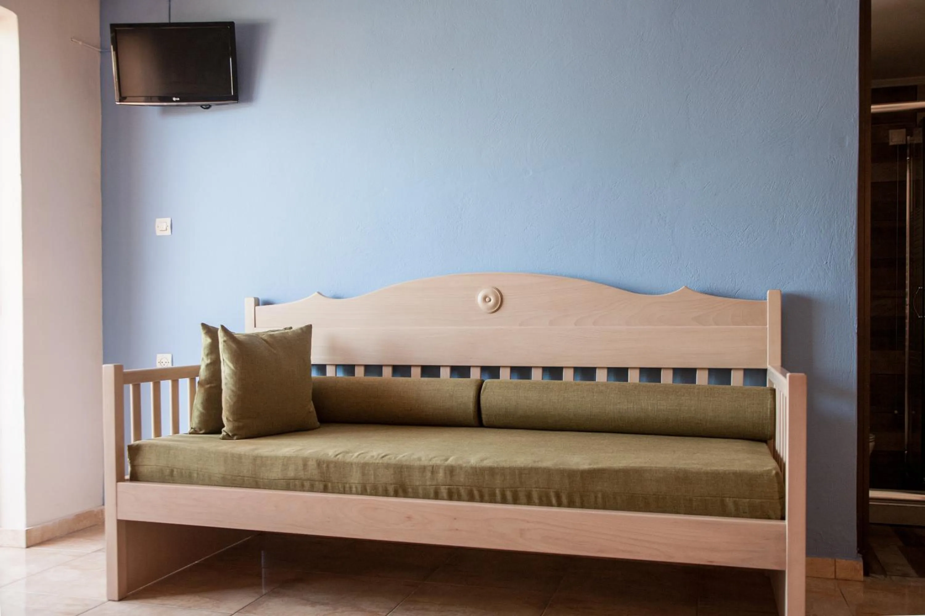 Living room in Ekavi Apartments