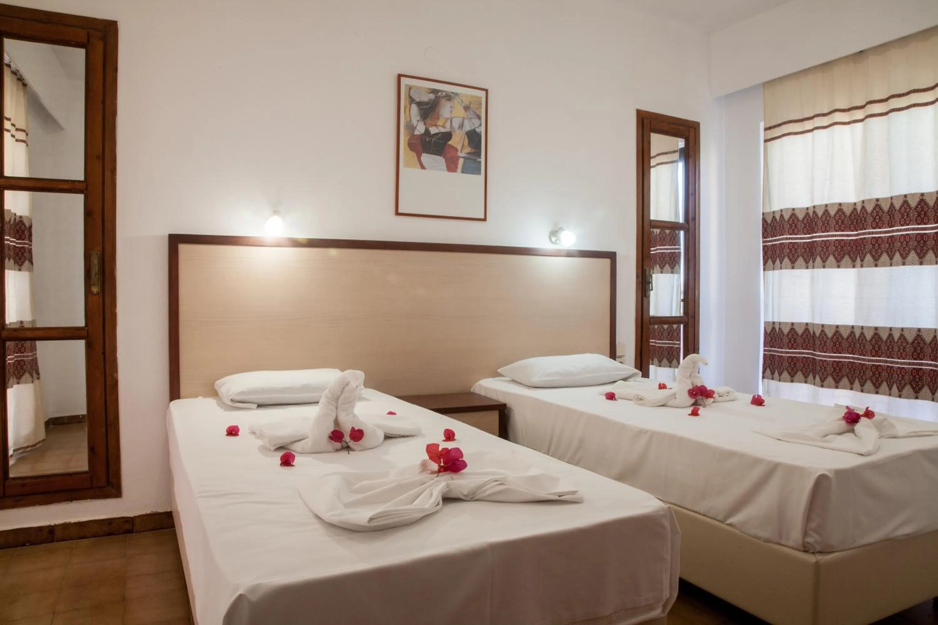 Bedroom in Ekavi Apartments