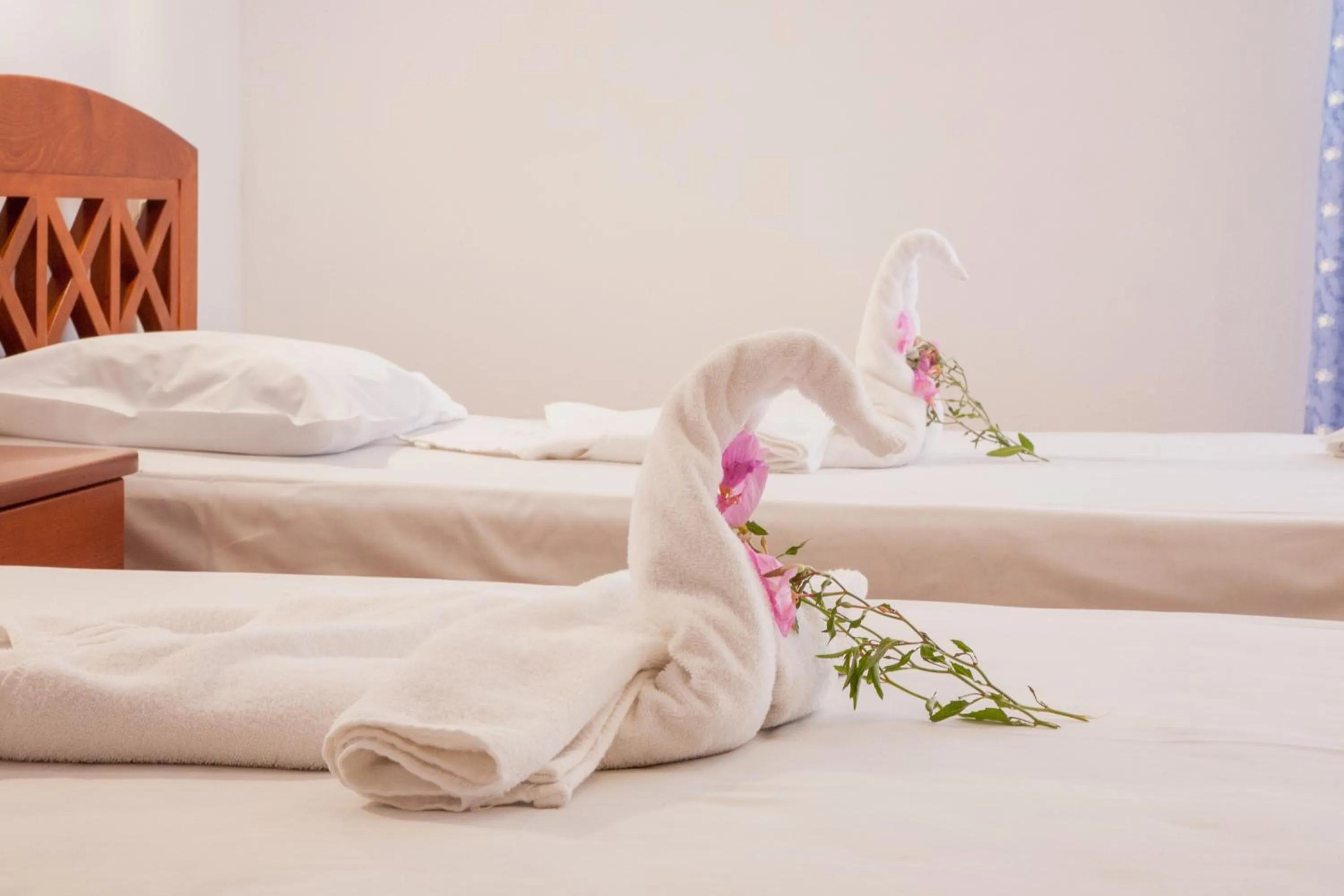 Decorative detail in Ekavi Apartments