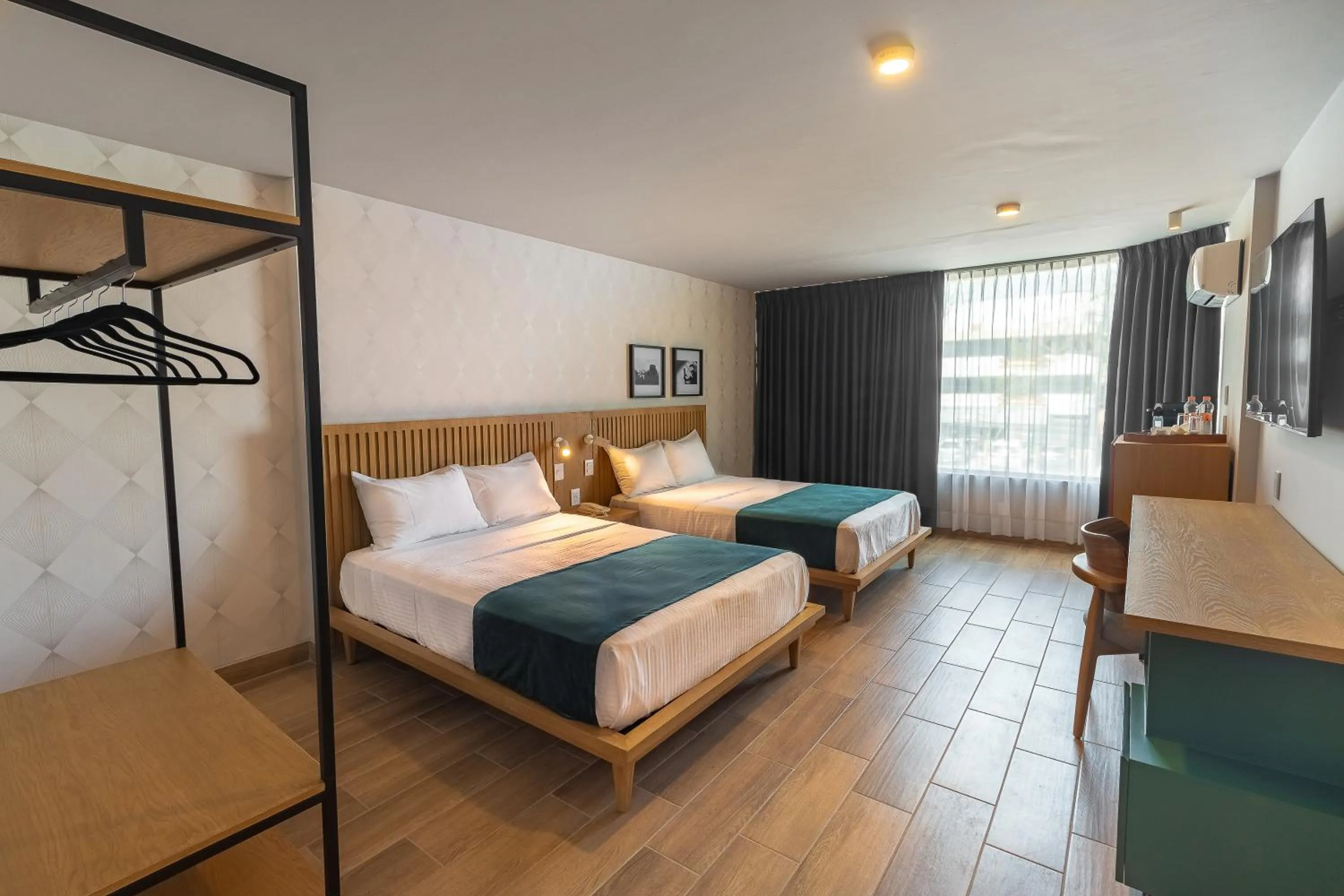 Photo of the whole room, Bed in Oliva Plaza Hotel