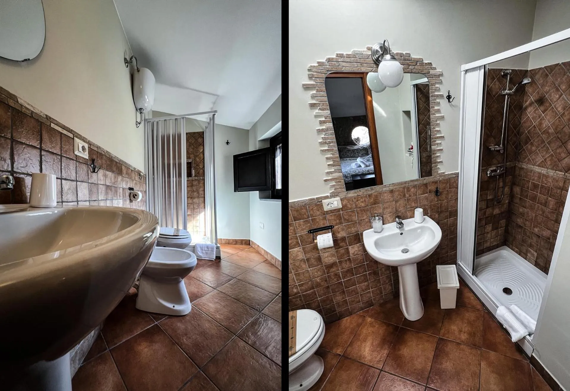 Bathroom in Guarda Che Luna