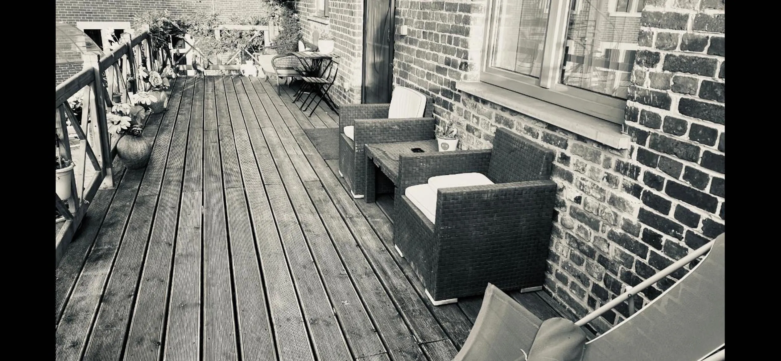 Balcony/Terrace in Au Manoir Des Vallees