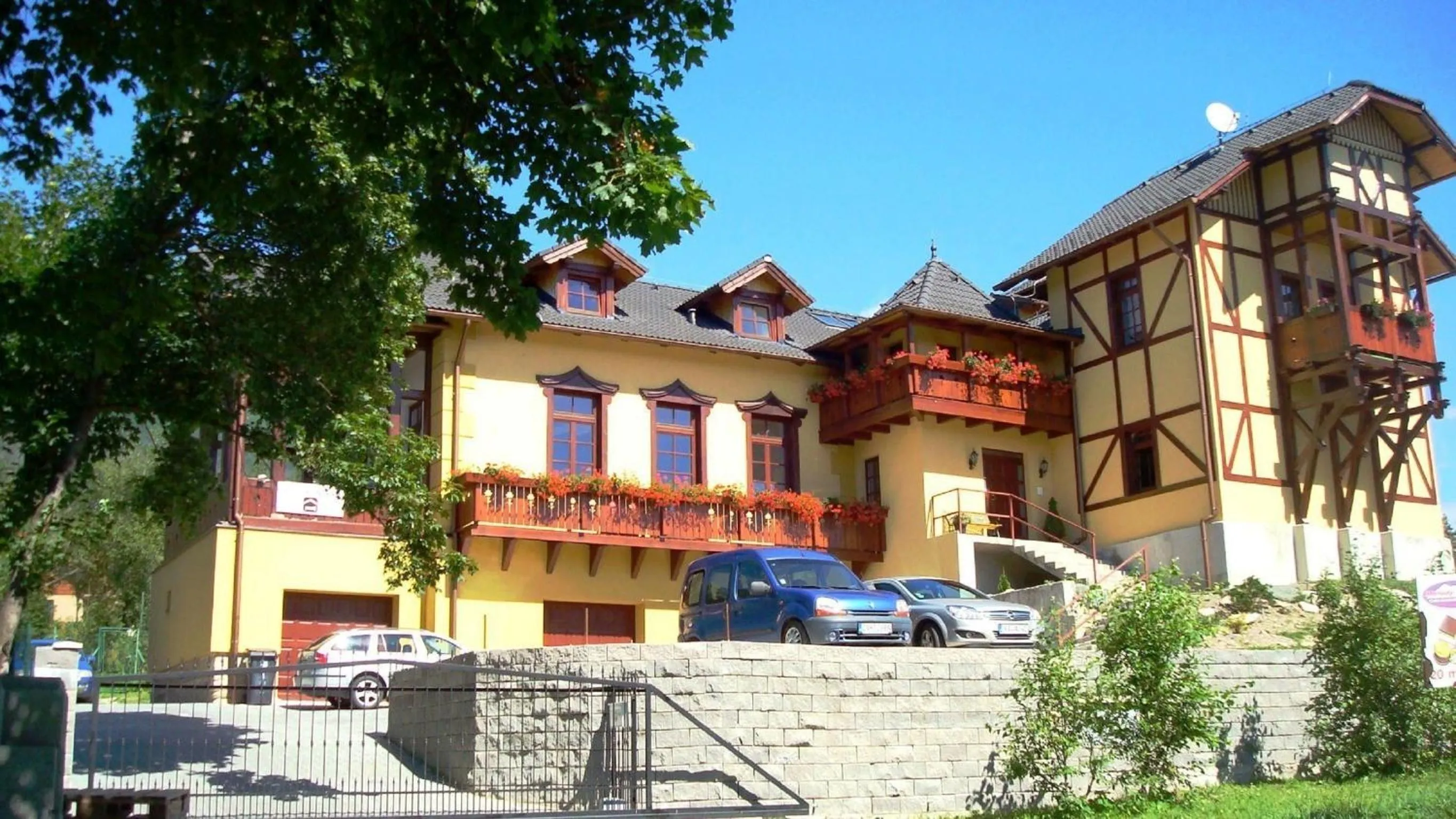 Property building in Pension Villa Kunerad