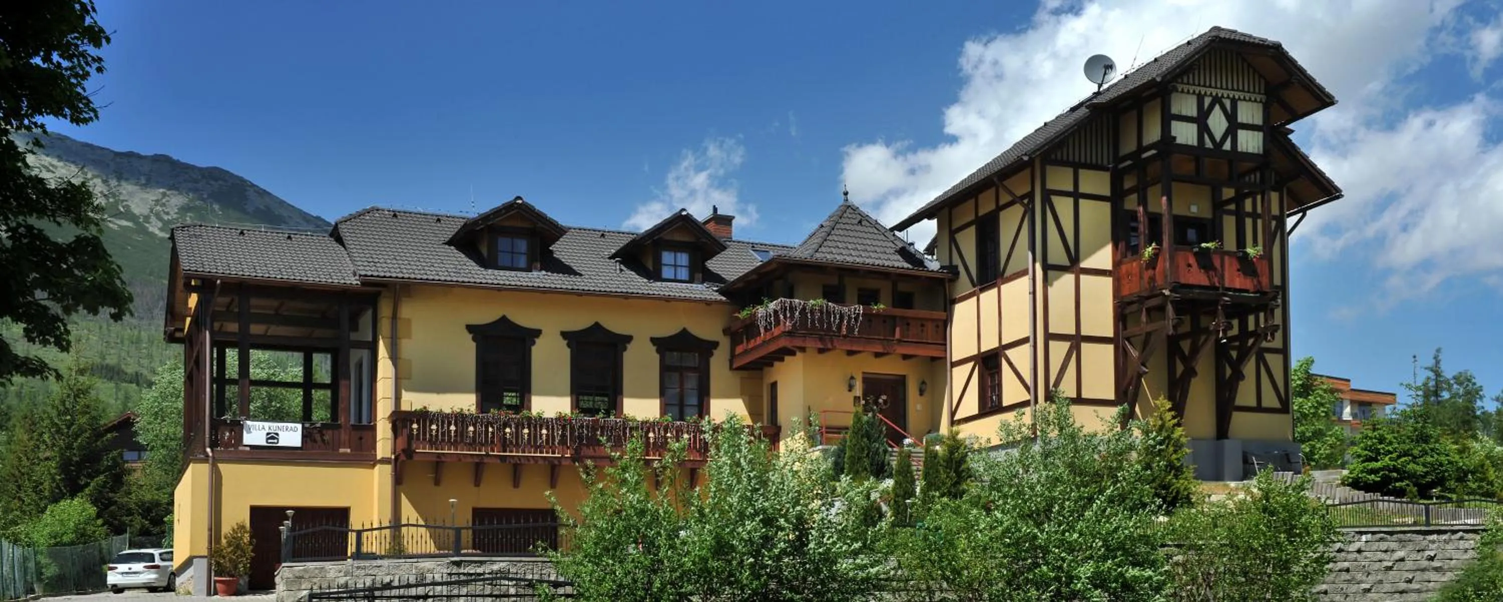 Off site in Pension Villa Kunerad