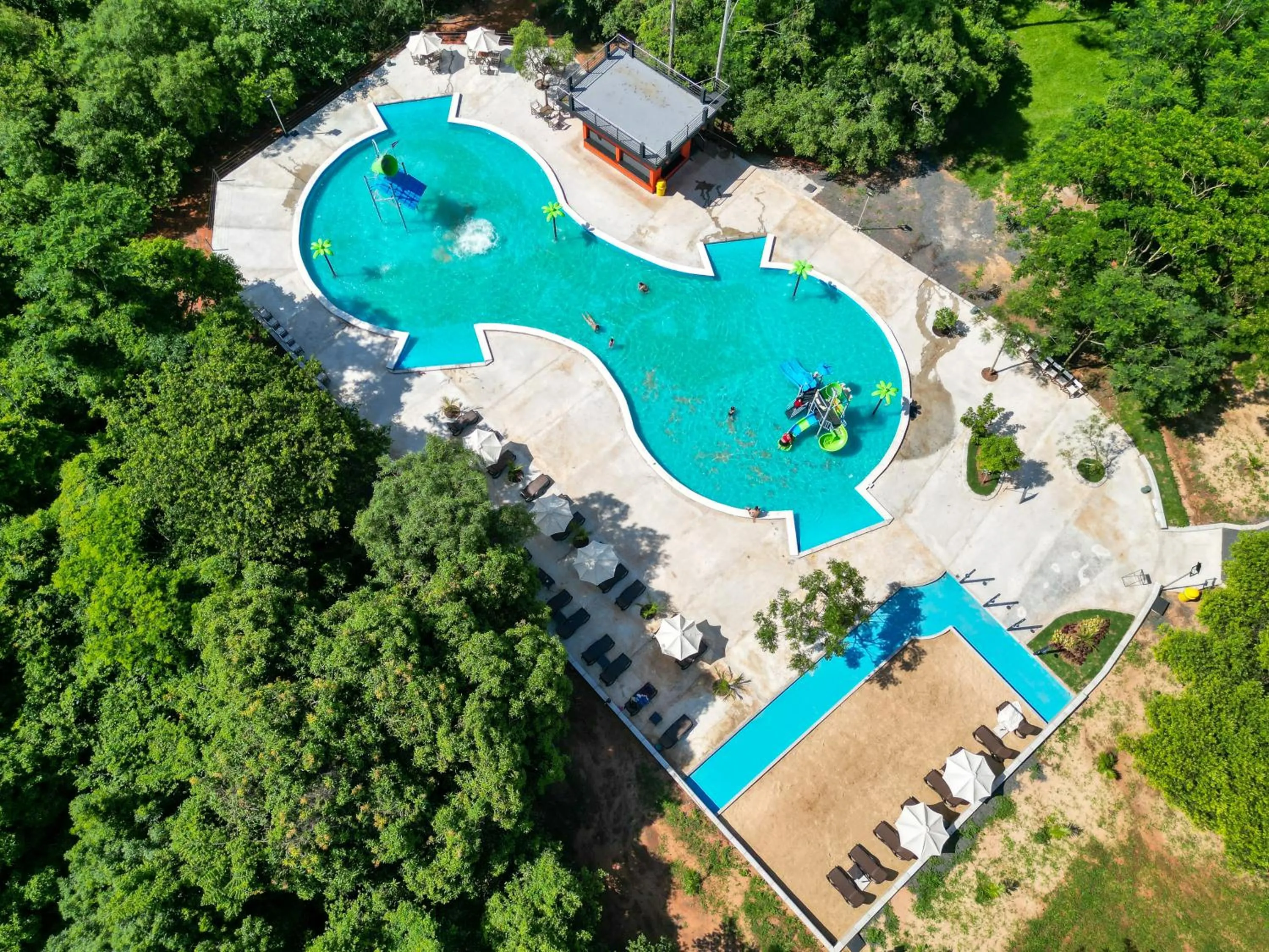 Aqua park in Los Lagos Resort Hotel