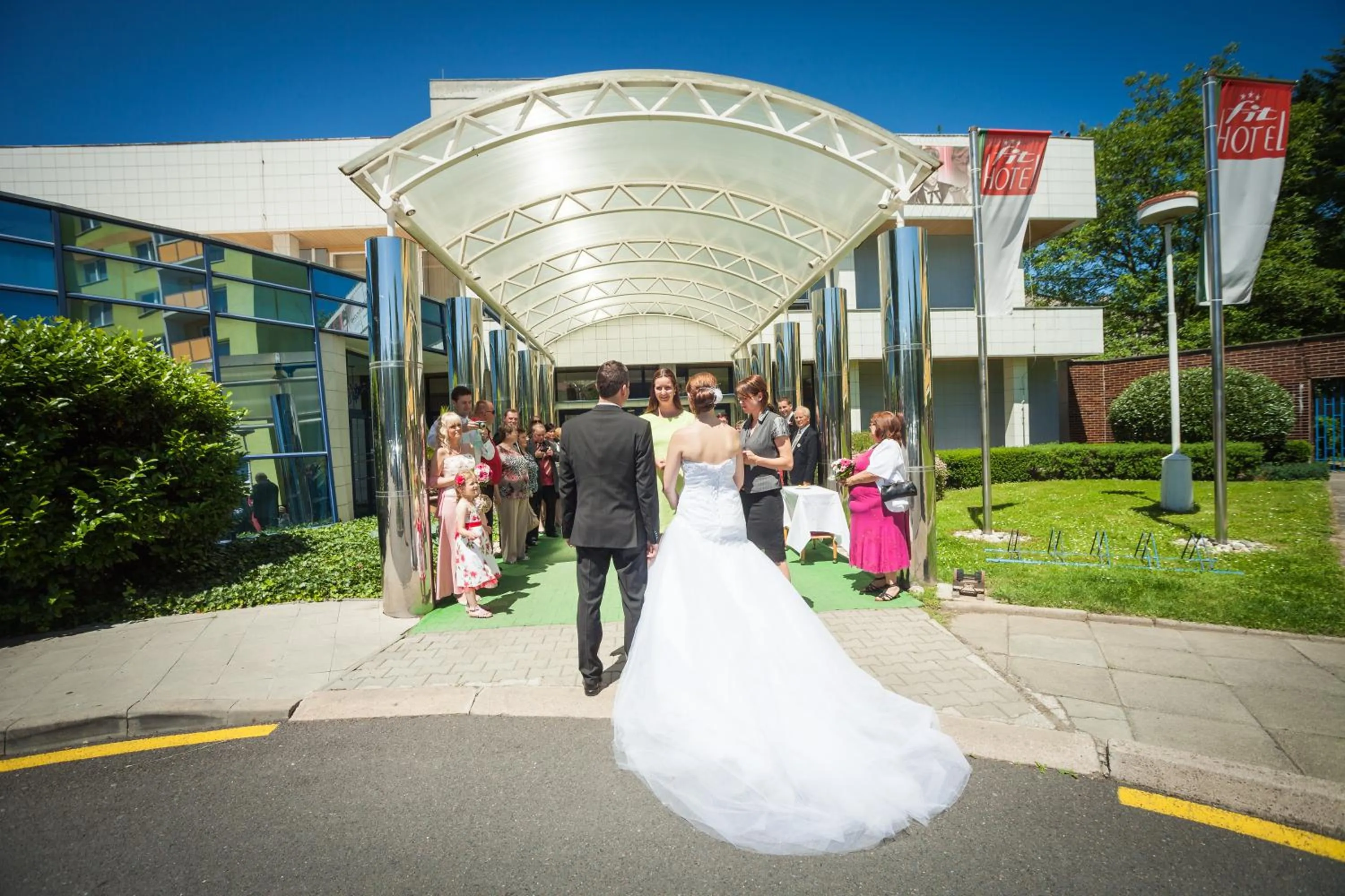 Facade/entrance in Hotel FIT