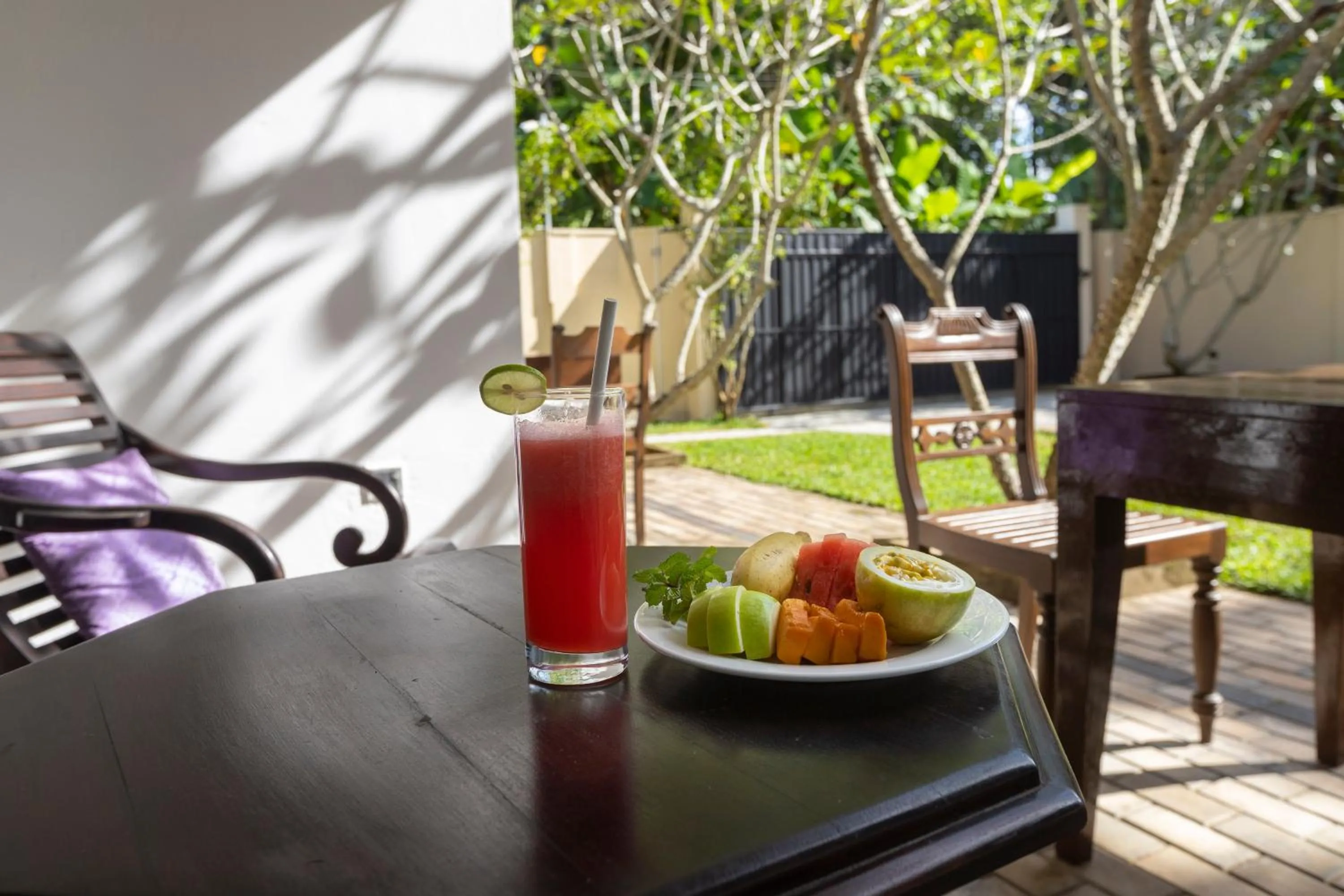 Seating area in Coastal Villa Mirissa