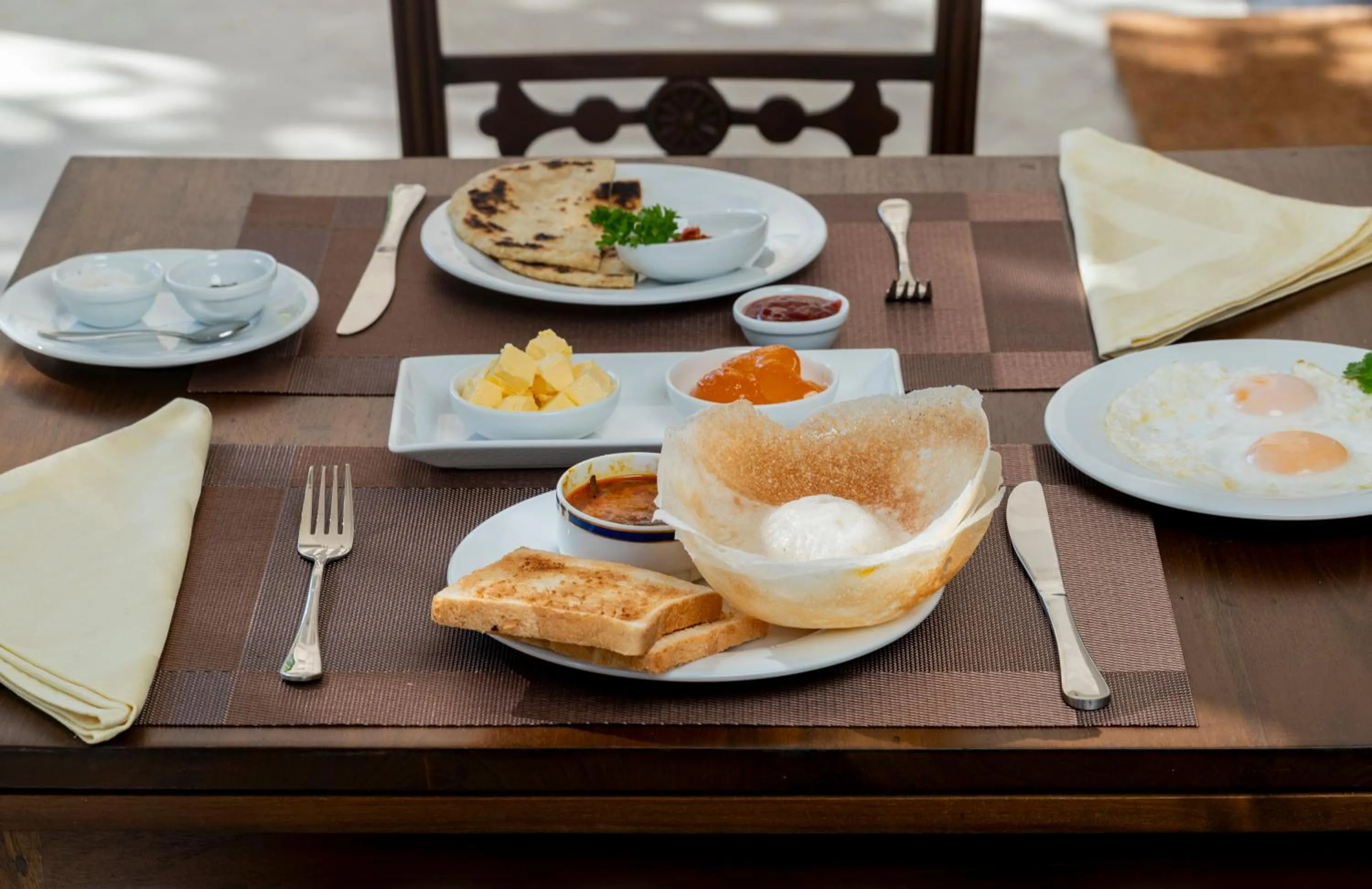 Dining area in Coastal Villa Mirissa