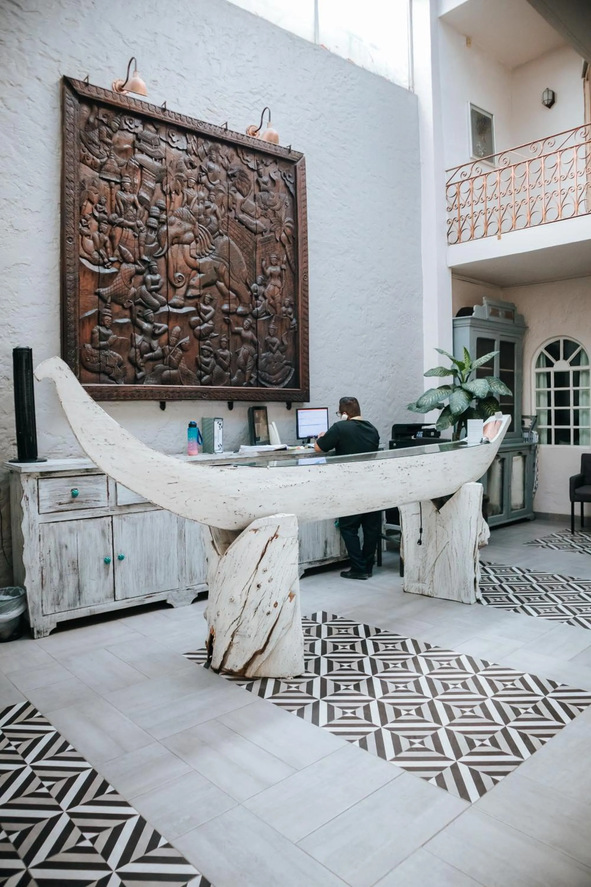 Lobby or reception in Hotel Del Portal San Miguel de Allende