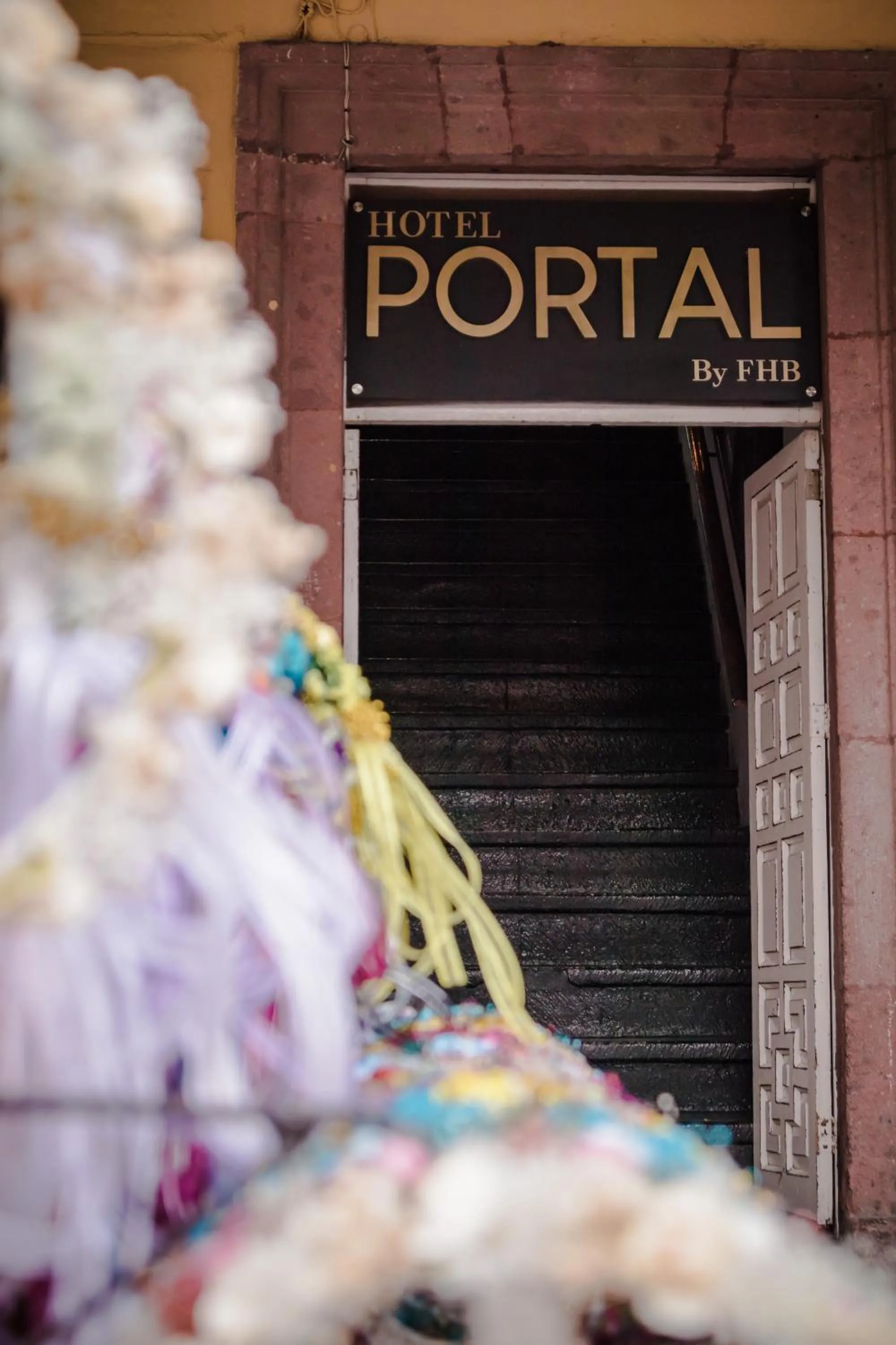 Facade/entrance in Hotel Del Portal San Miguel de Allende