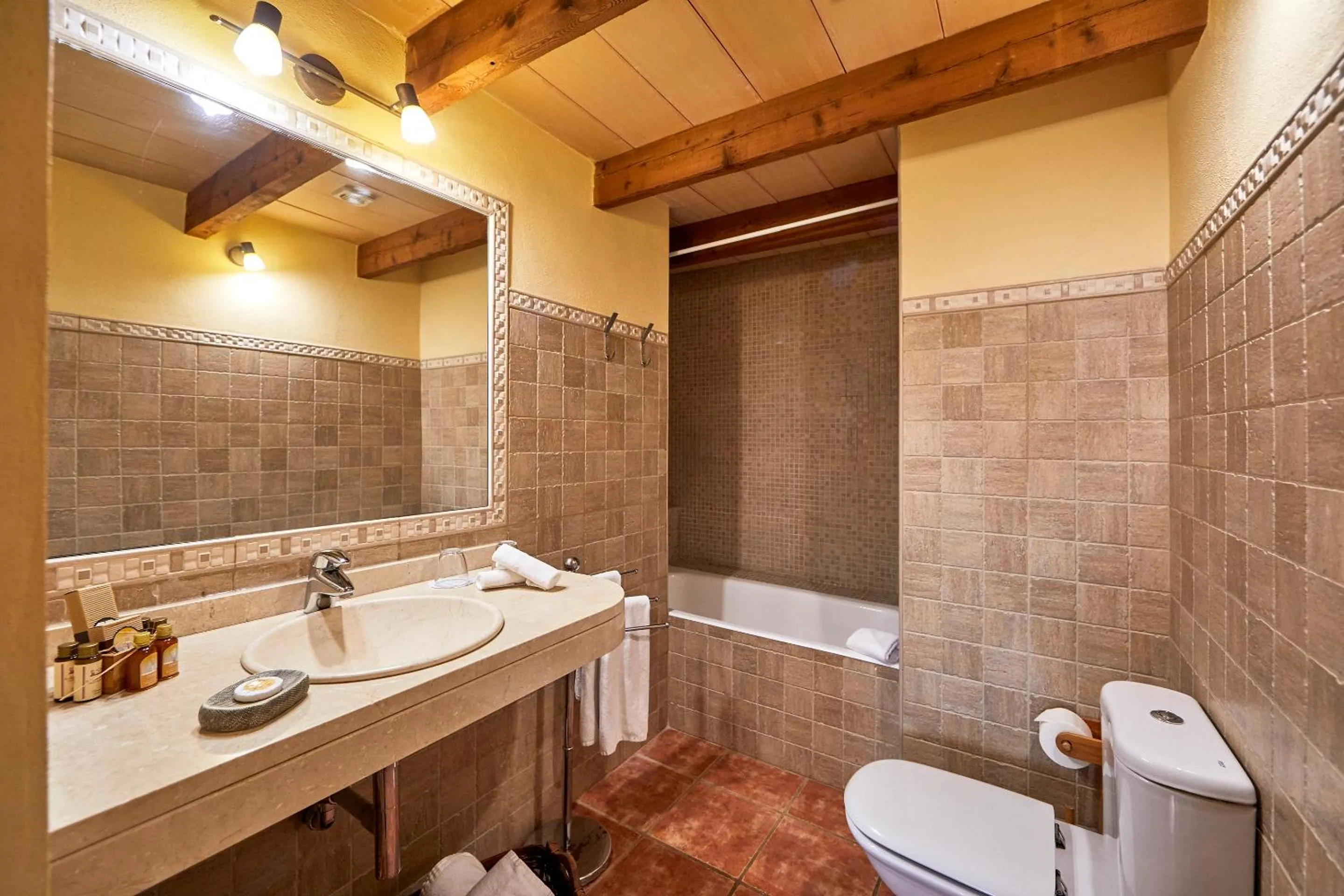 Bathroom in Agroturismo Es Quatre Cantons