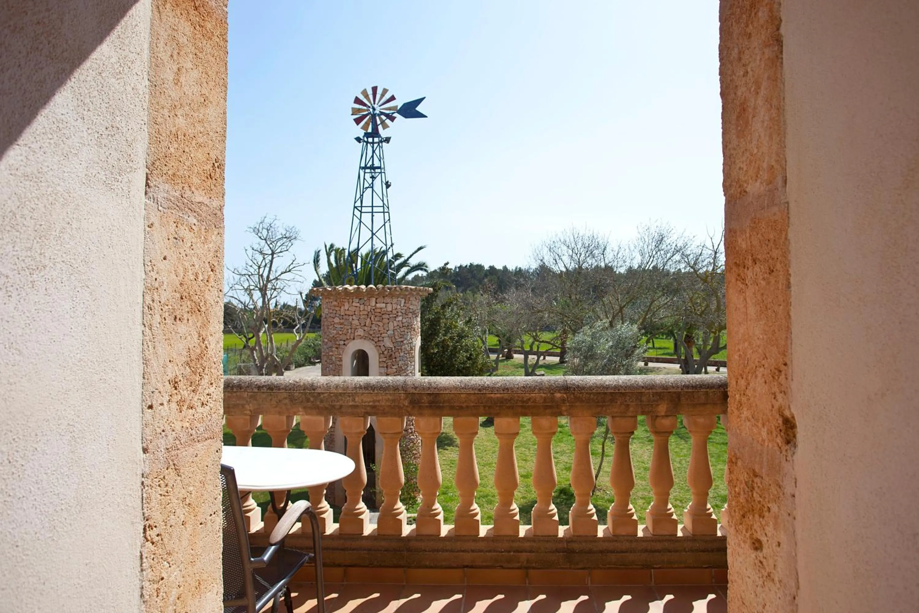 Balcony/Terrace in Agroturismo Es Quatre Cantons