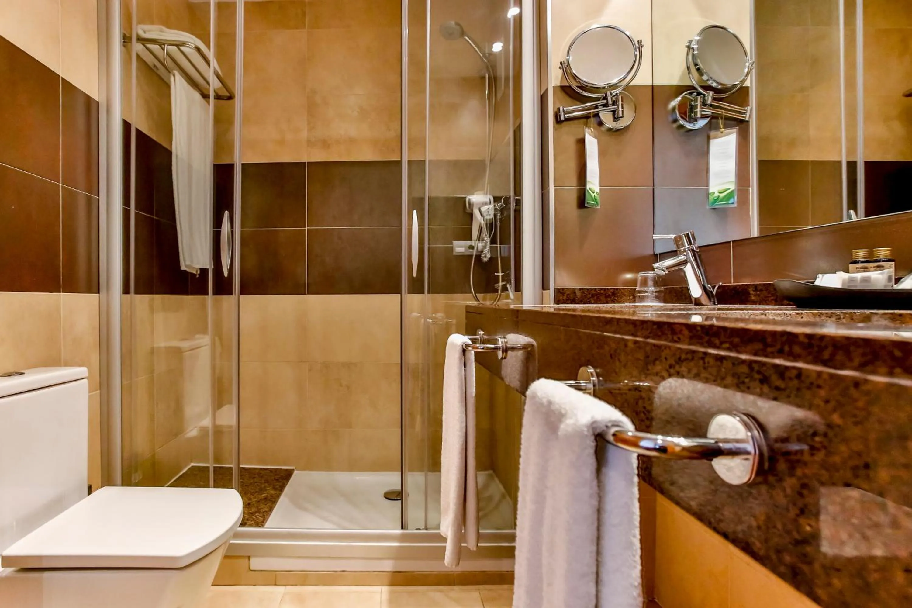 Bathroom in Hotel Desitges