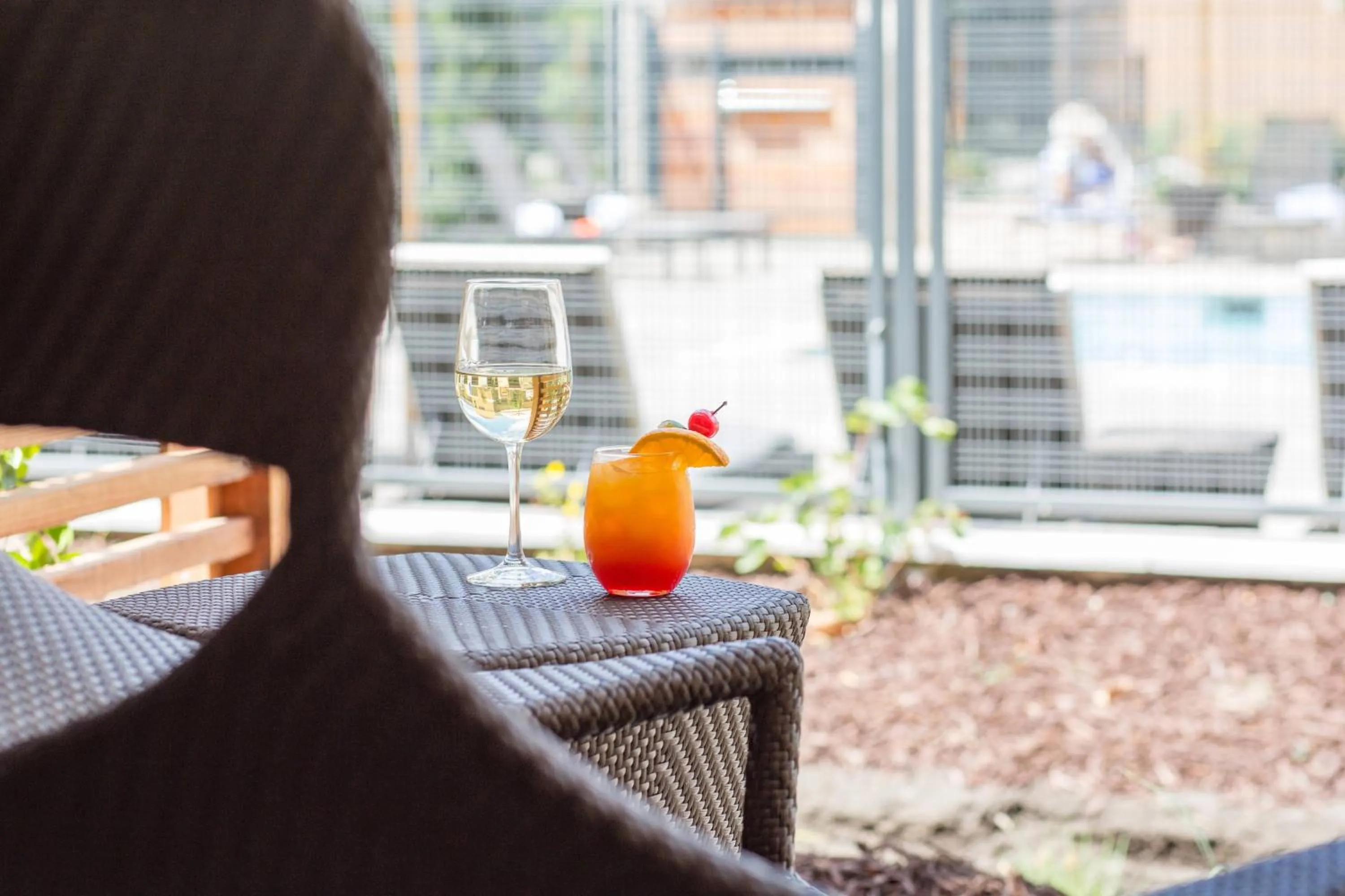 Swimming pool in Napa Valley Marriott Hotel & Spa