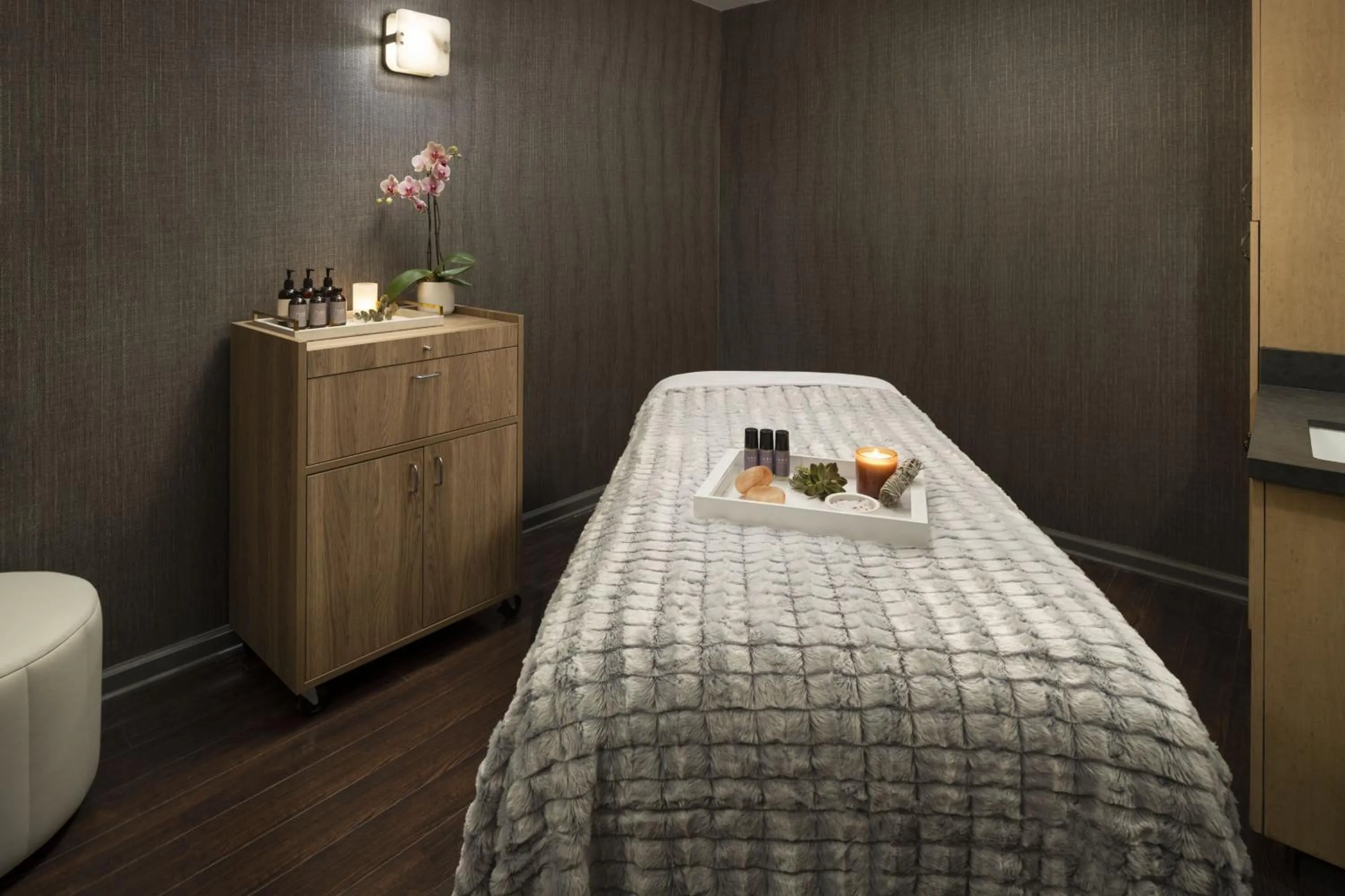 Spa and wellness centre/facilities, Bed in Napa Valley Marriott Hotel & Spa