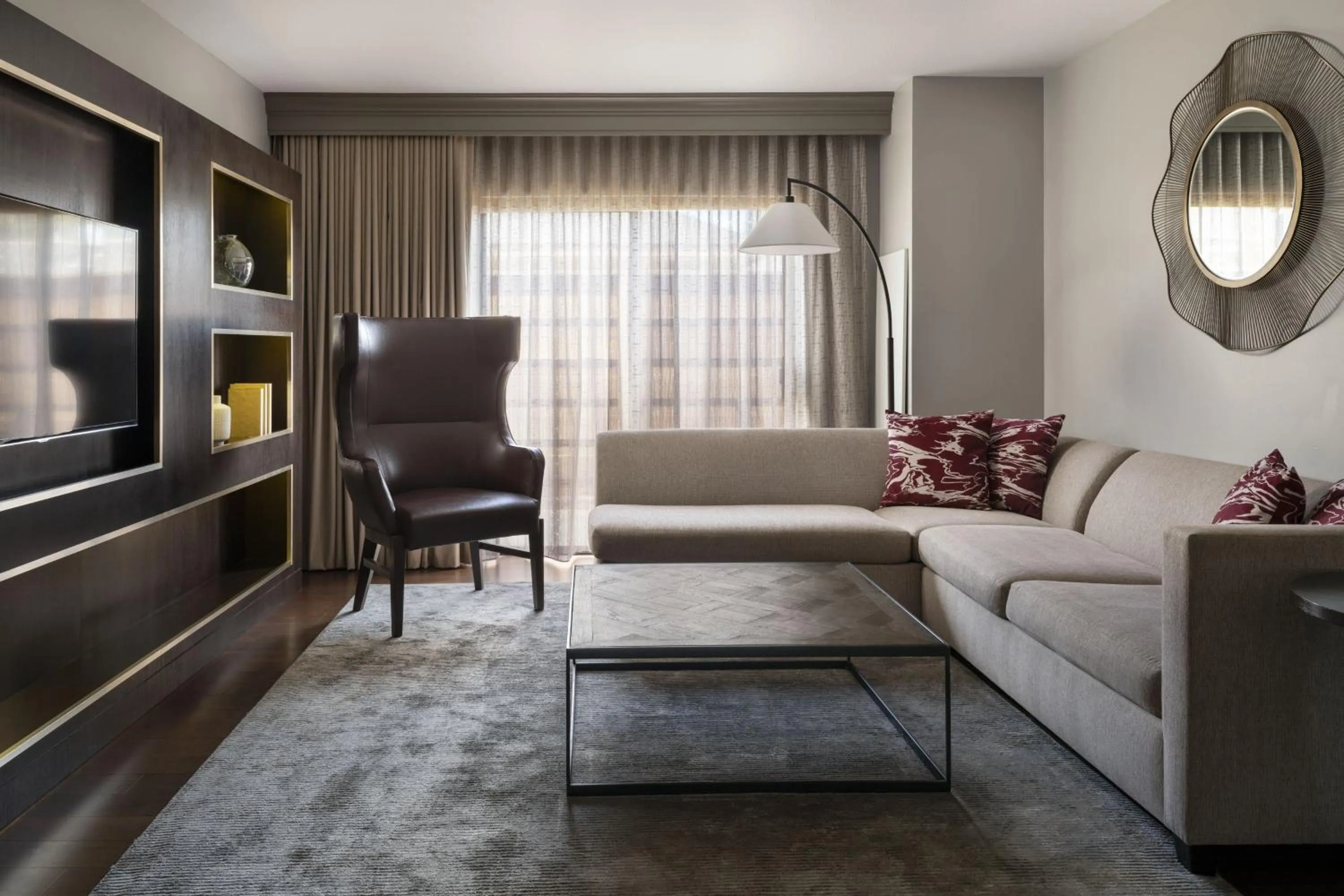 Living room in Napa Valley Marriott Hotel & Spa