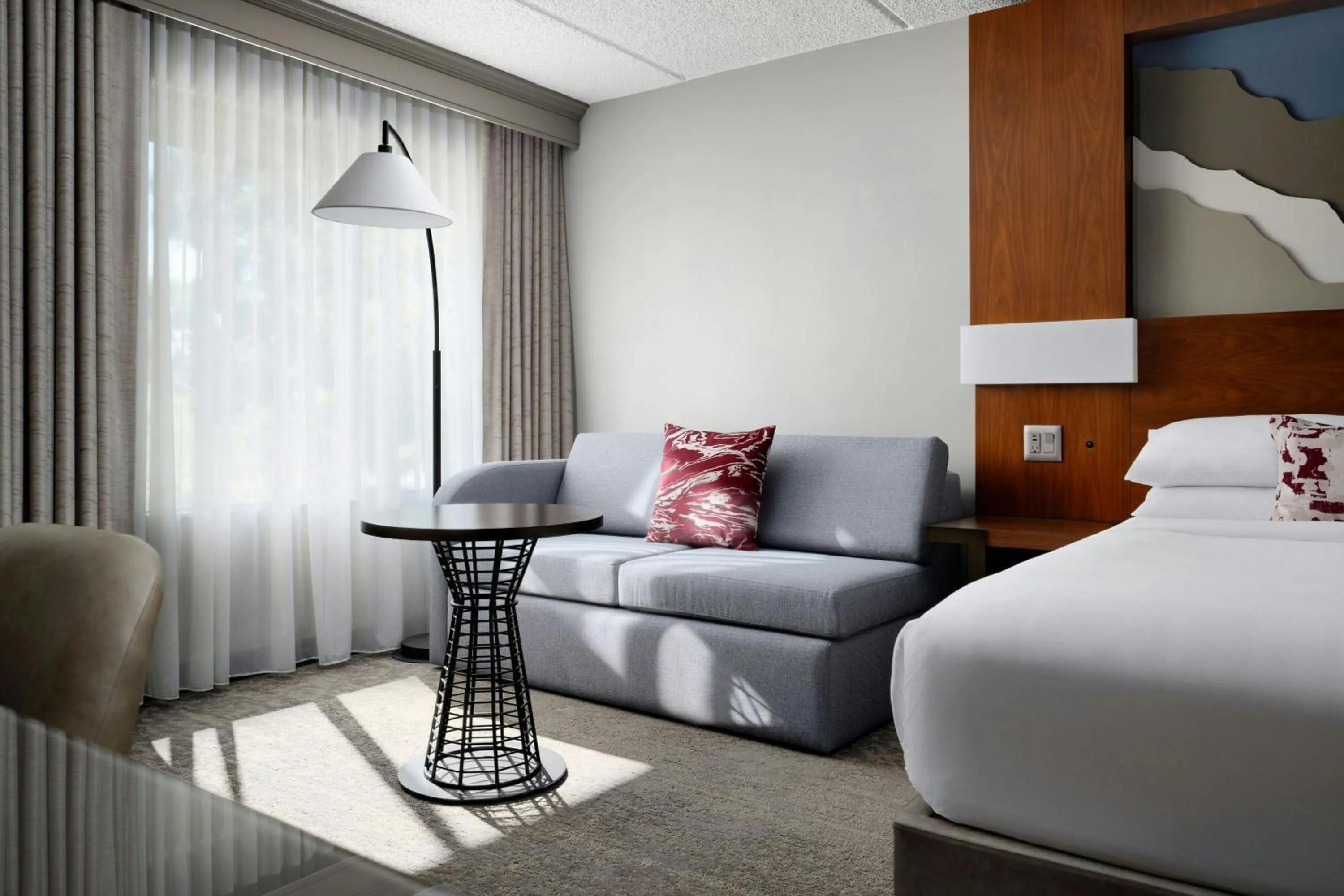 Photo of the whole room, Bed in Napa Valley Marriott Hotel & Spa