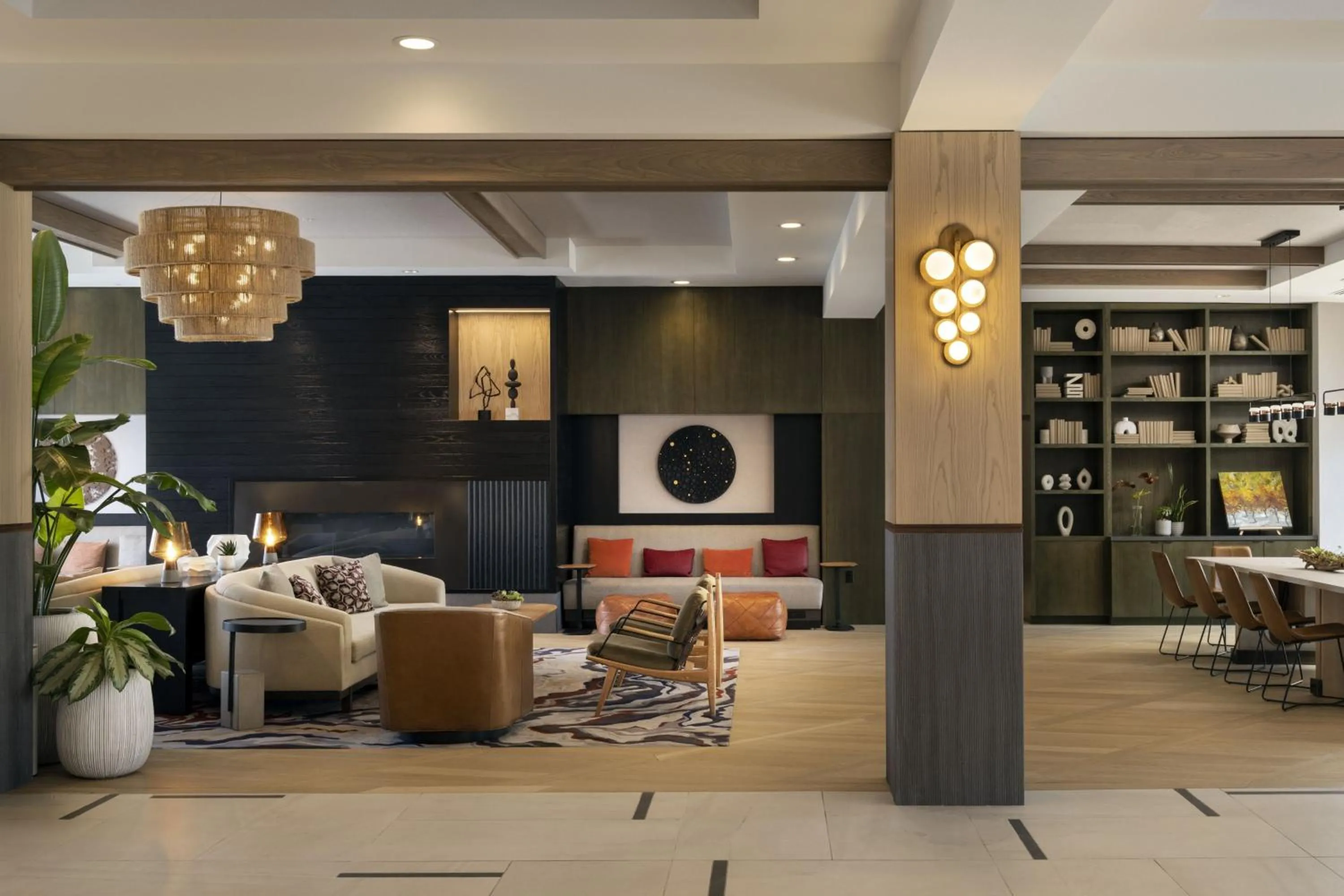 Lobby or reception in Napa Valley Marriott Hotel & Spa