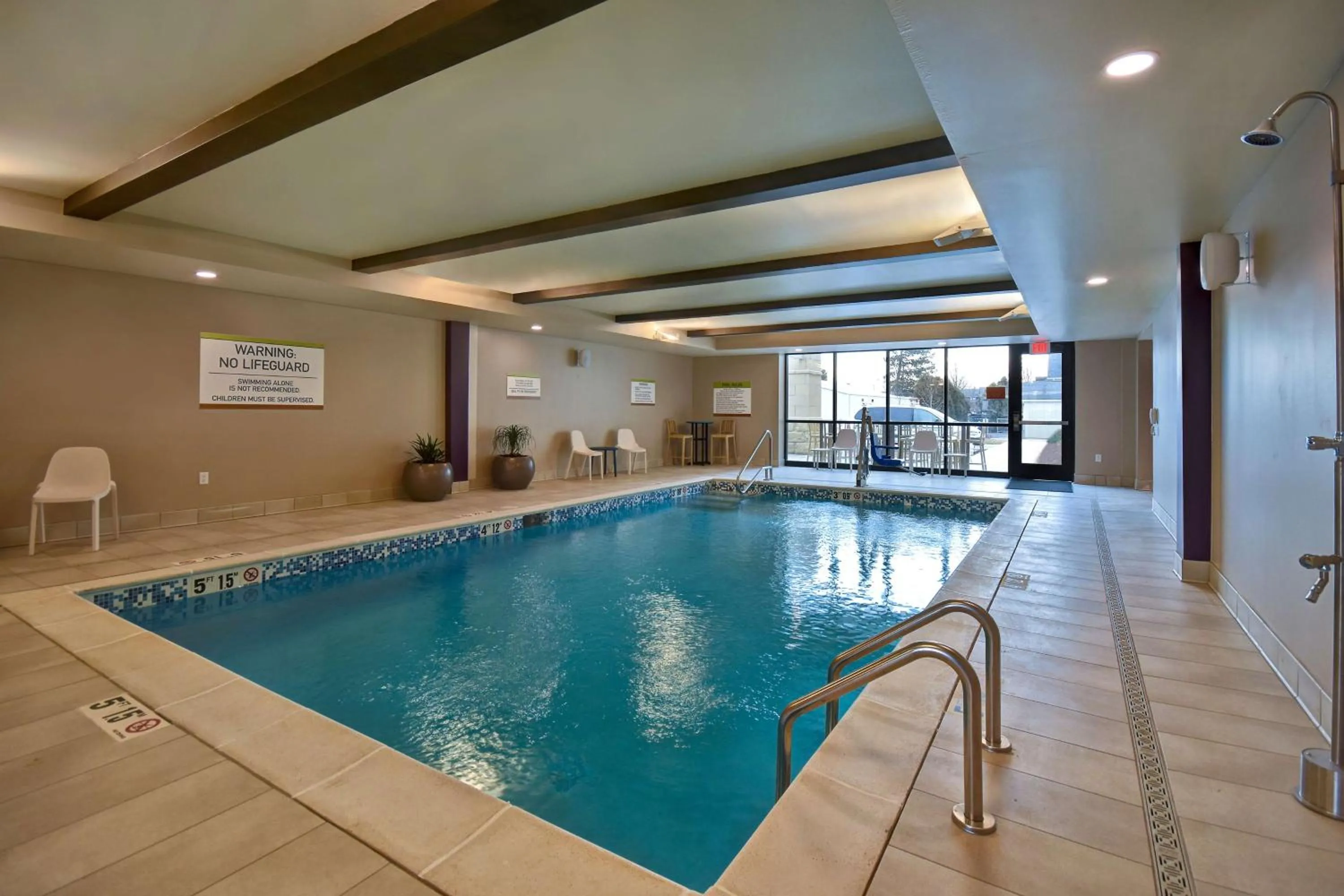 Pool view in Home2 Suites By Hilton Bowling Green, Oh