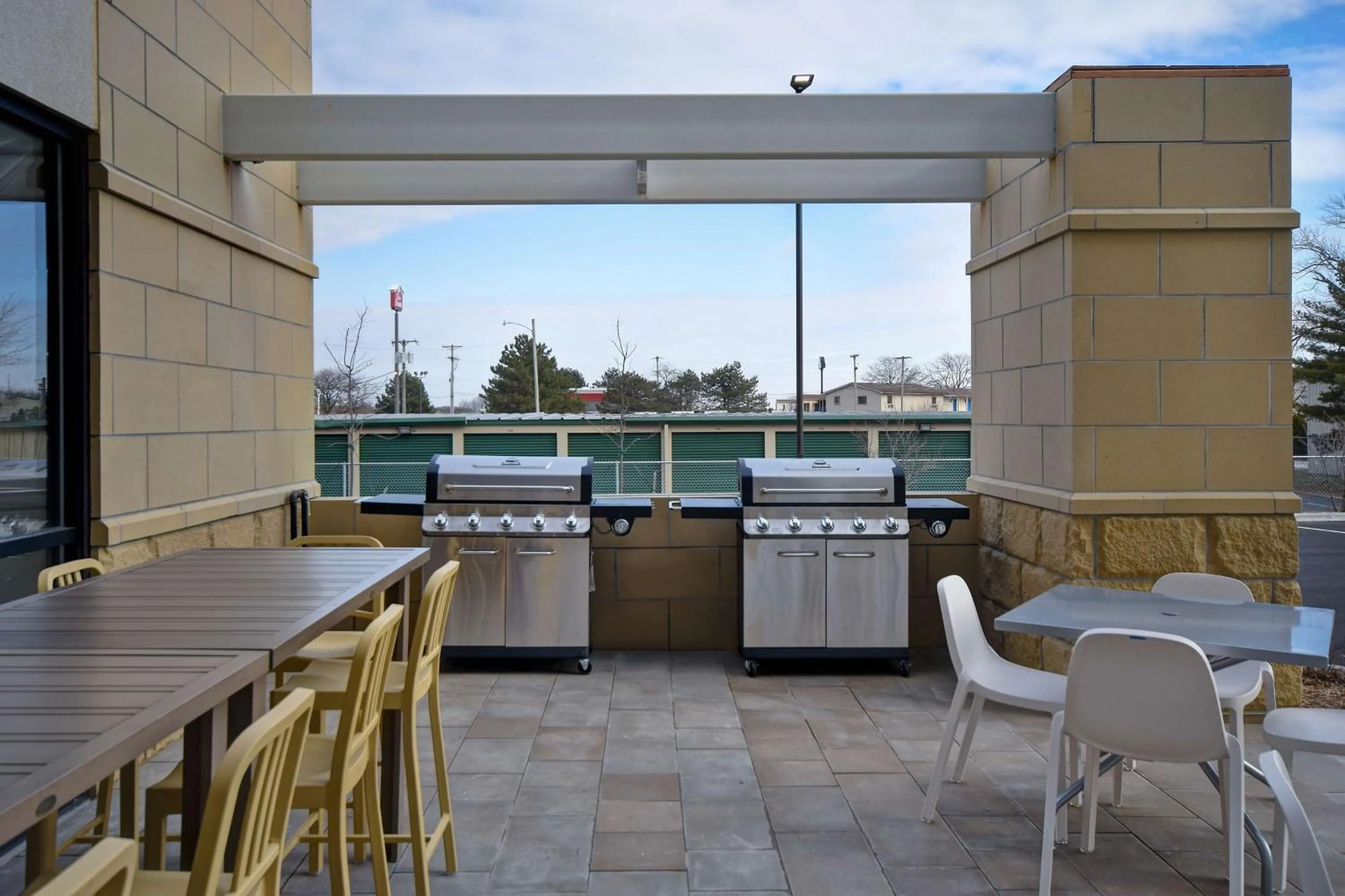 Patio in Home2 Suites By Hilton Bowling Green, Oh