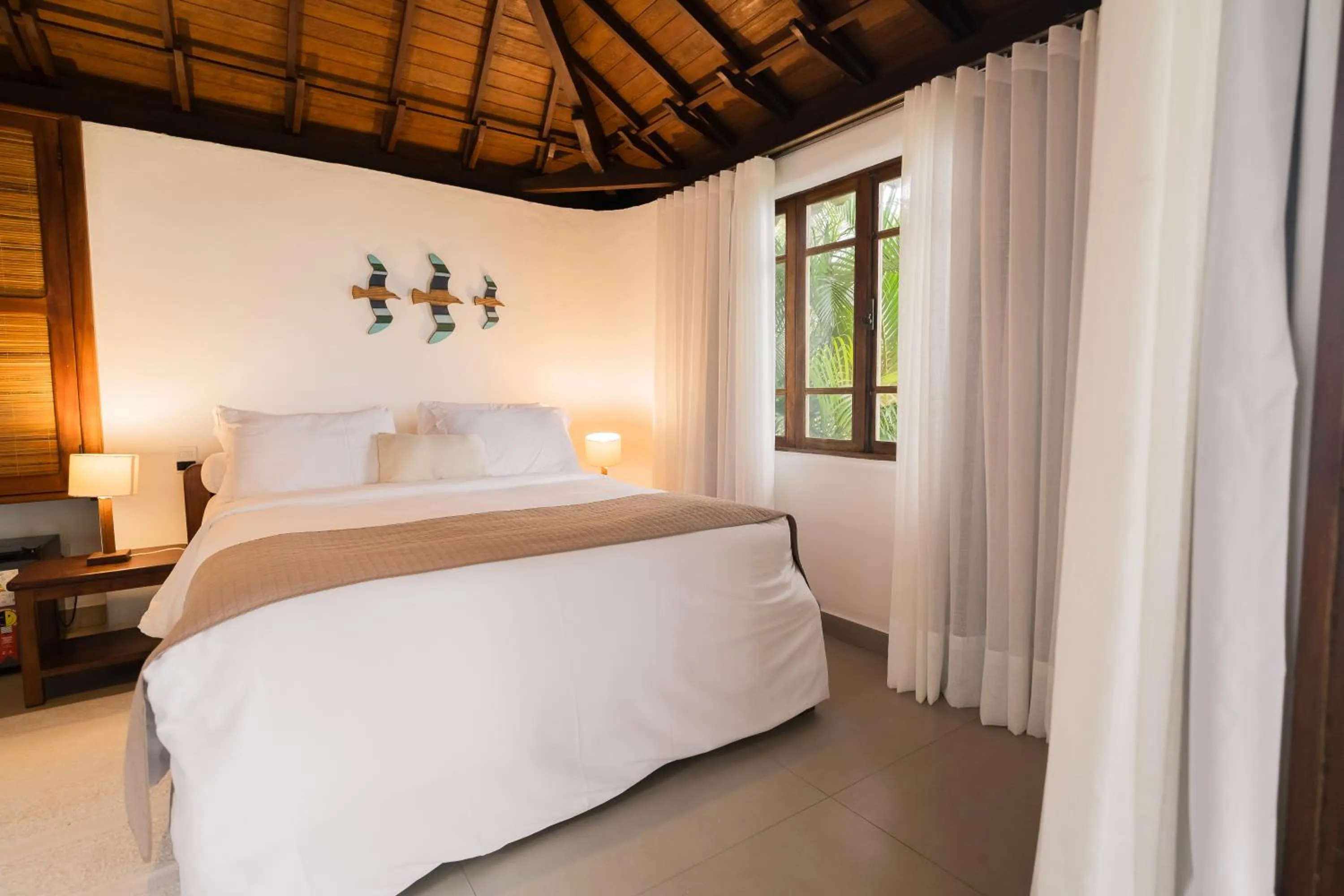 Bedroom, Bed in Beijo do Vento Pousada