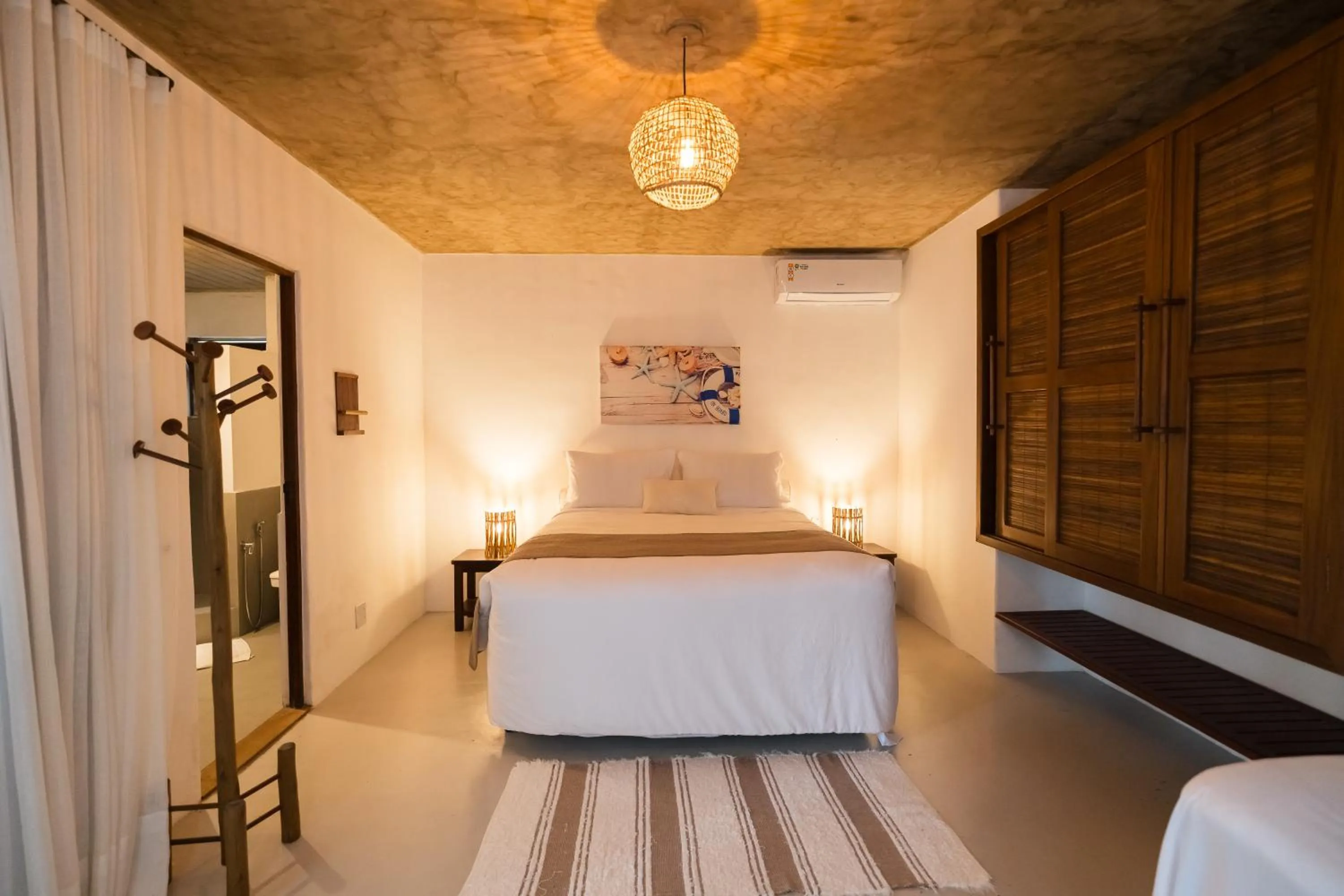 Bedroom, Bed in Beijo do Vento Pousada