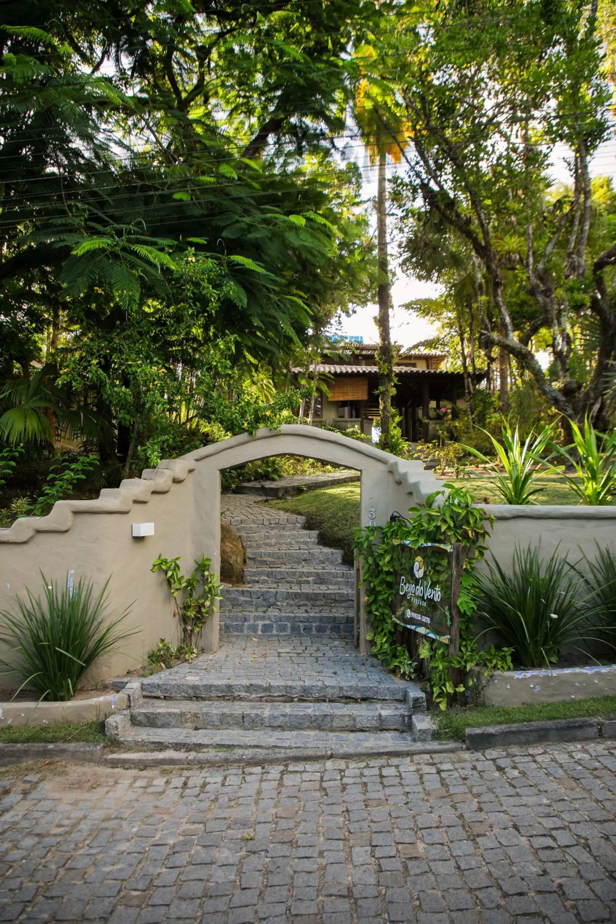 Facade/entrance in Beijo do Vento Pousada