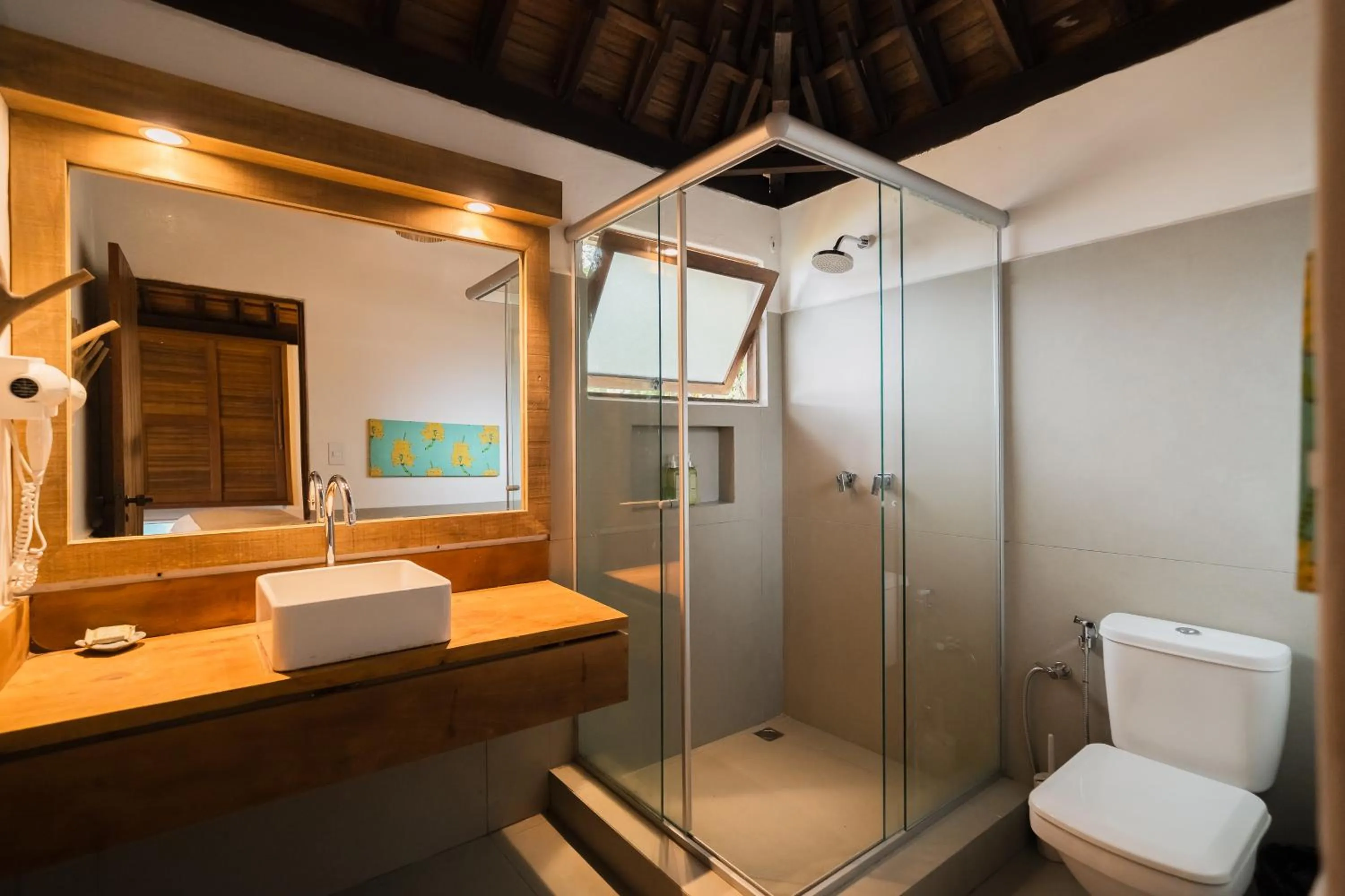 Bathroom in Beijo do Vento Pousada