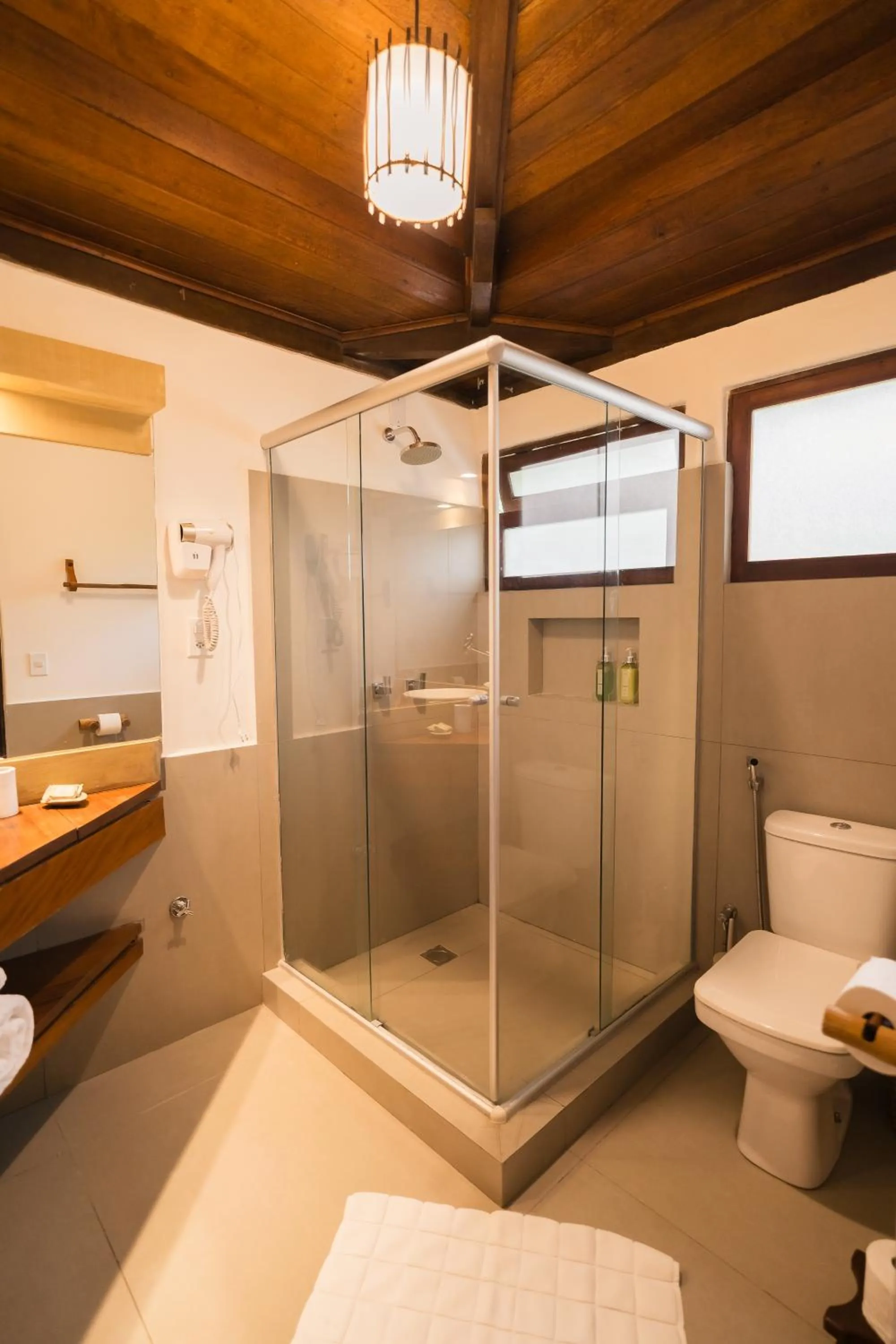 Bathroom in Beijo do Vento Pousada