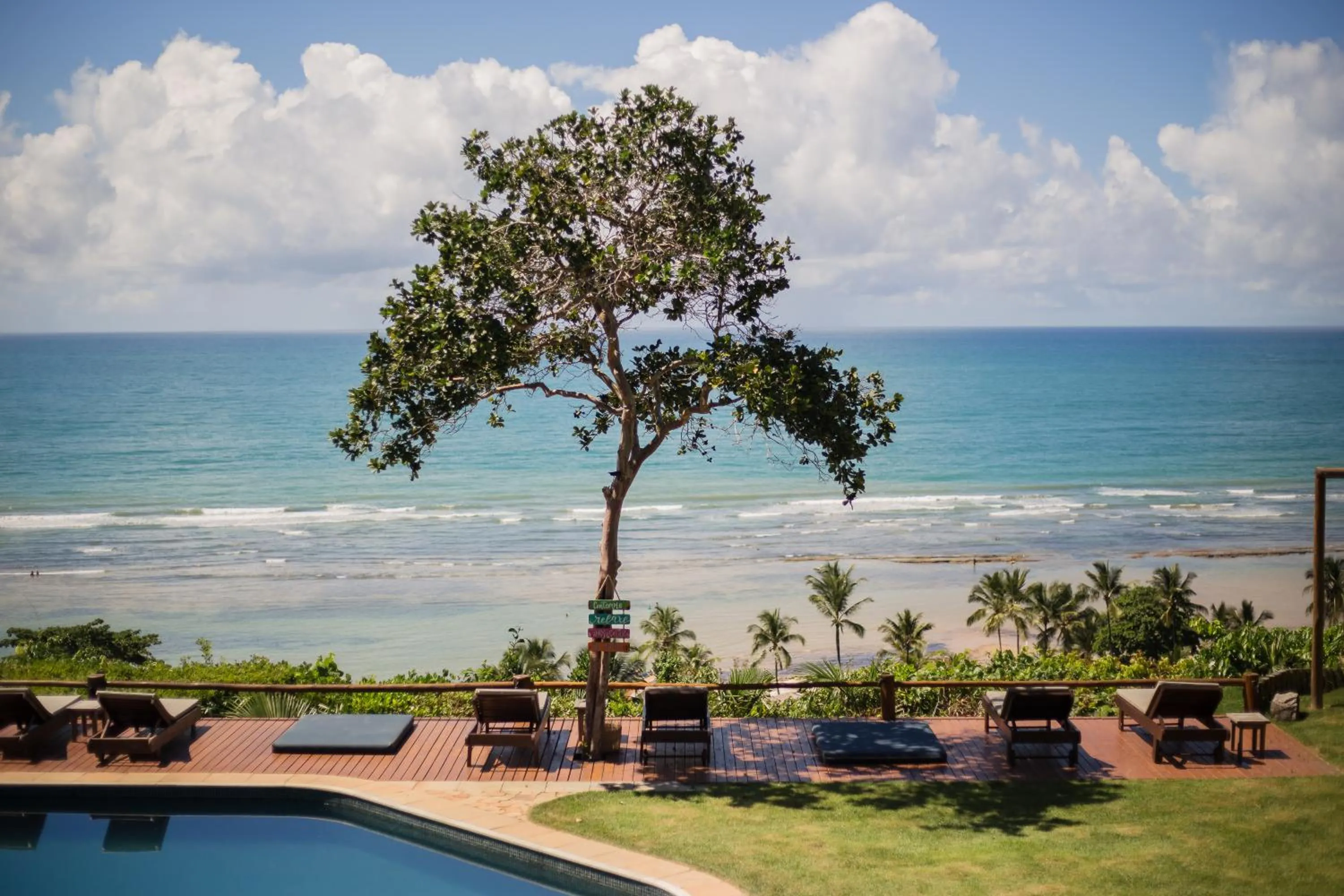 Bird's eye view in Beijo do Vento Pousada