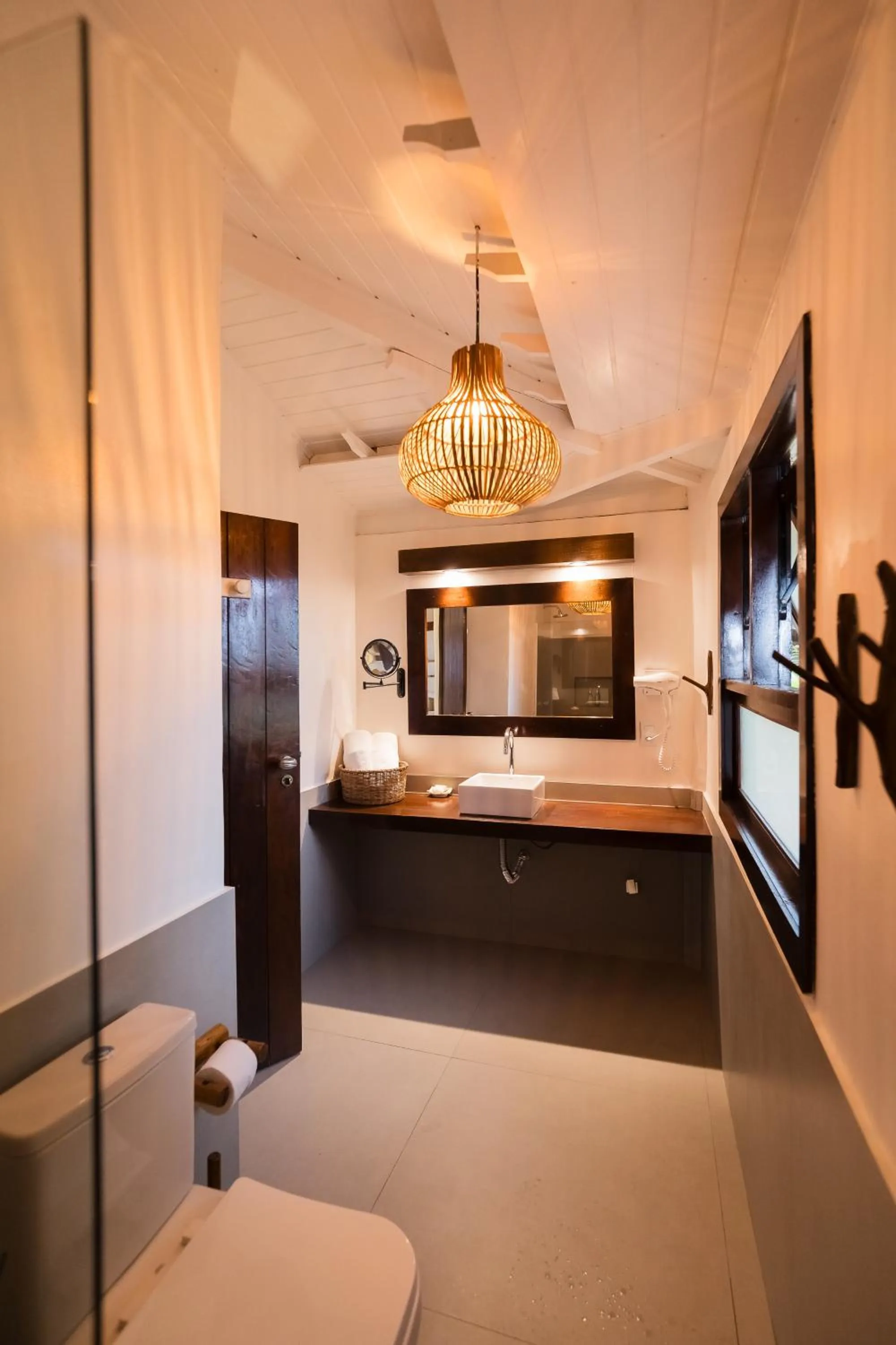 Bathroom in Beijo do Vento Pousada