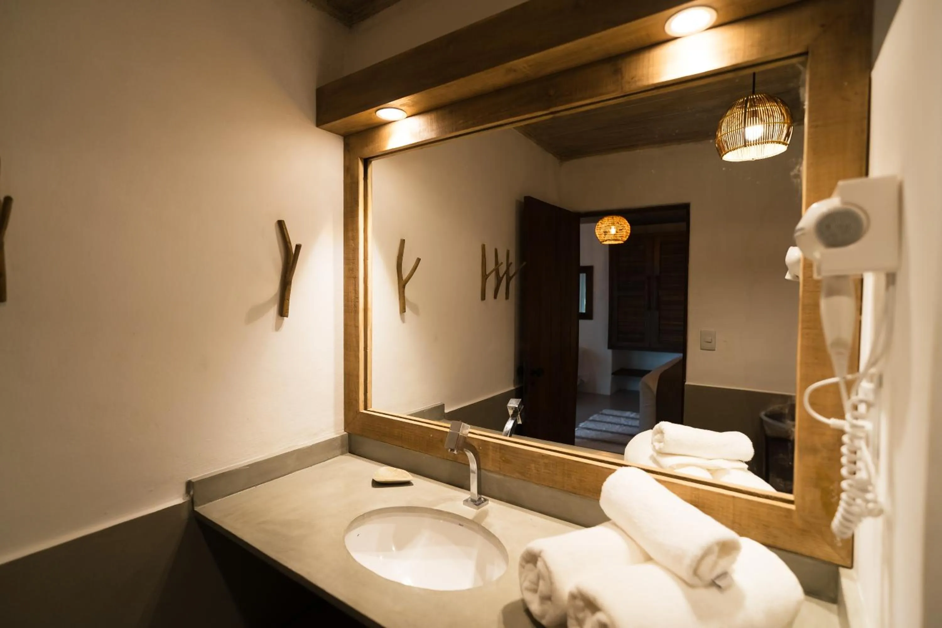 Bathroom in Beijo do Vento Pousada