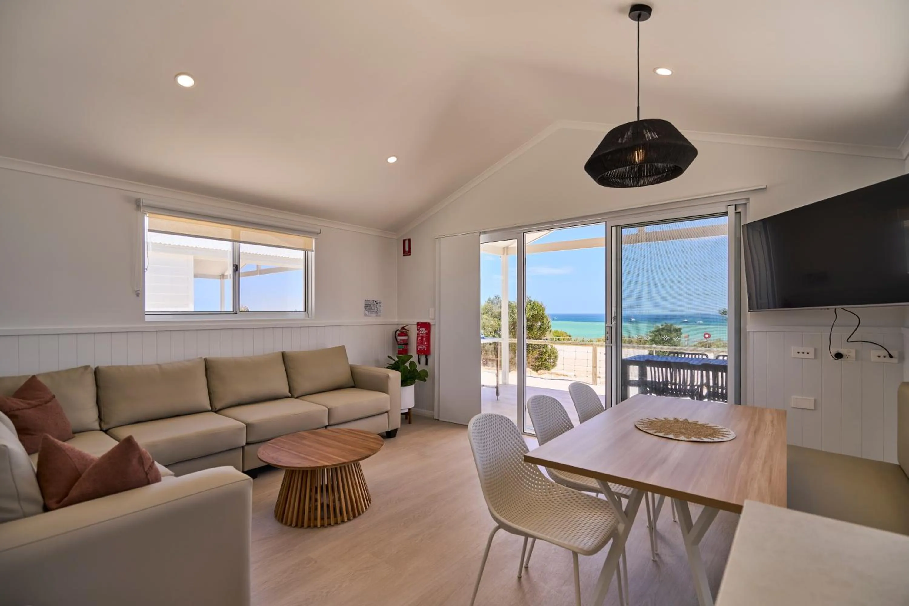 Living room in Tasman Holiday Parks - Denham Seaside