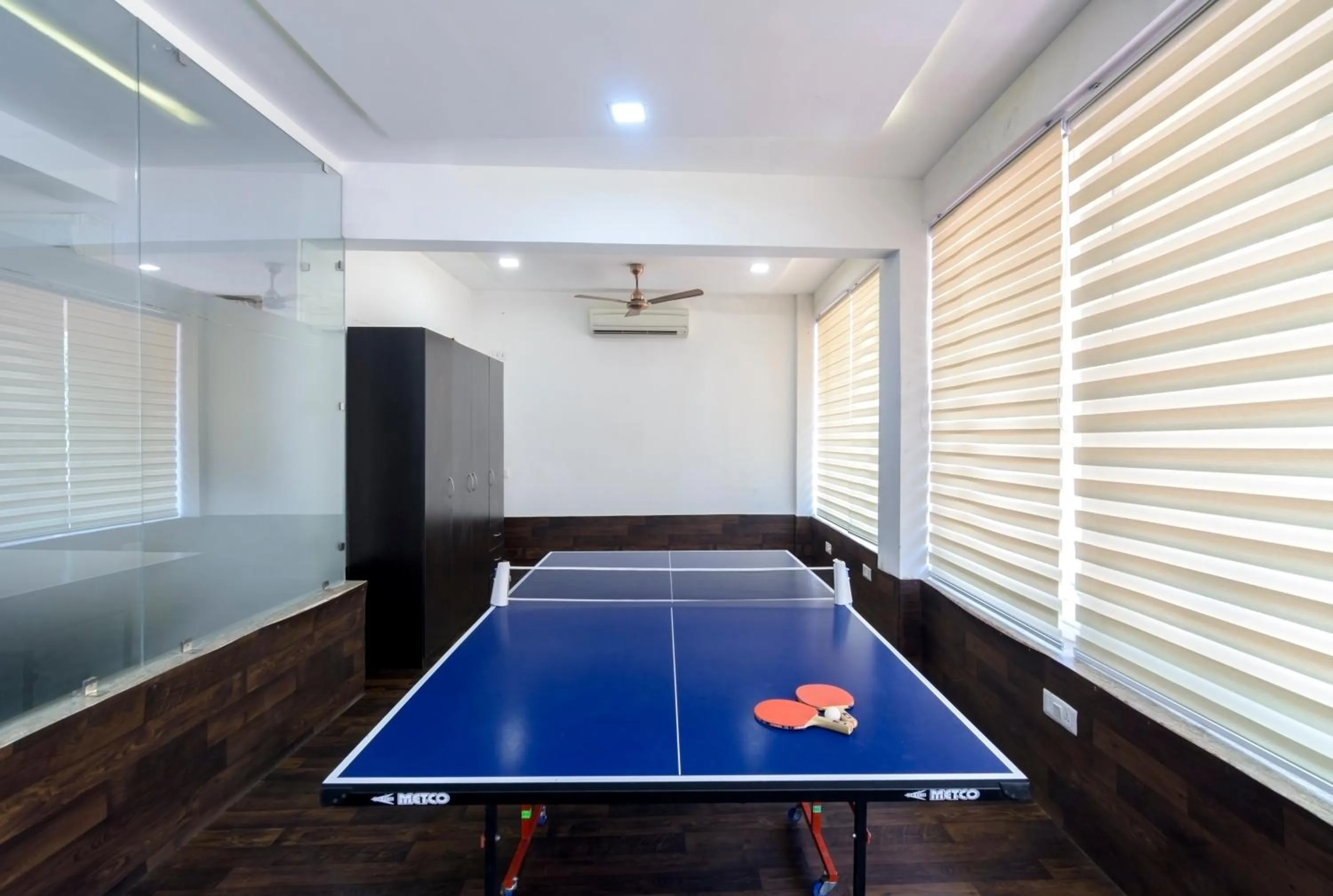 Game Room in The Riverwood Forest Retreat Pench