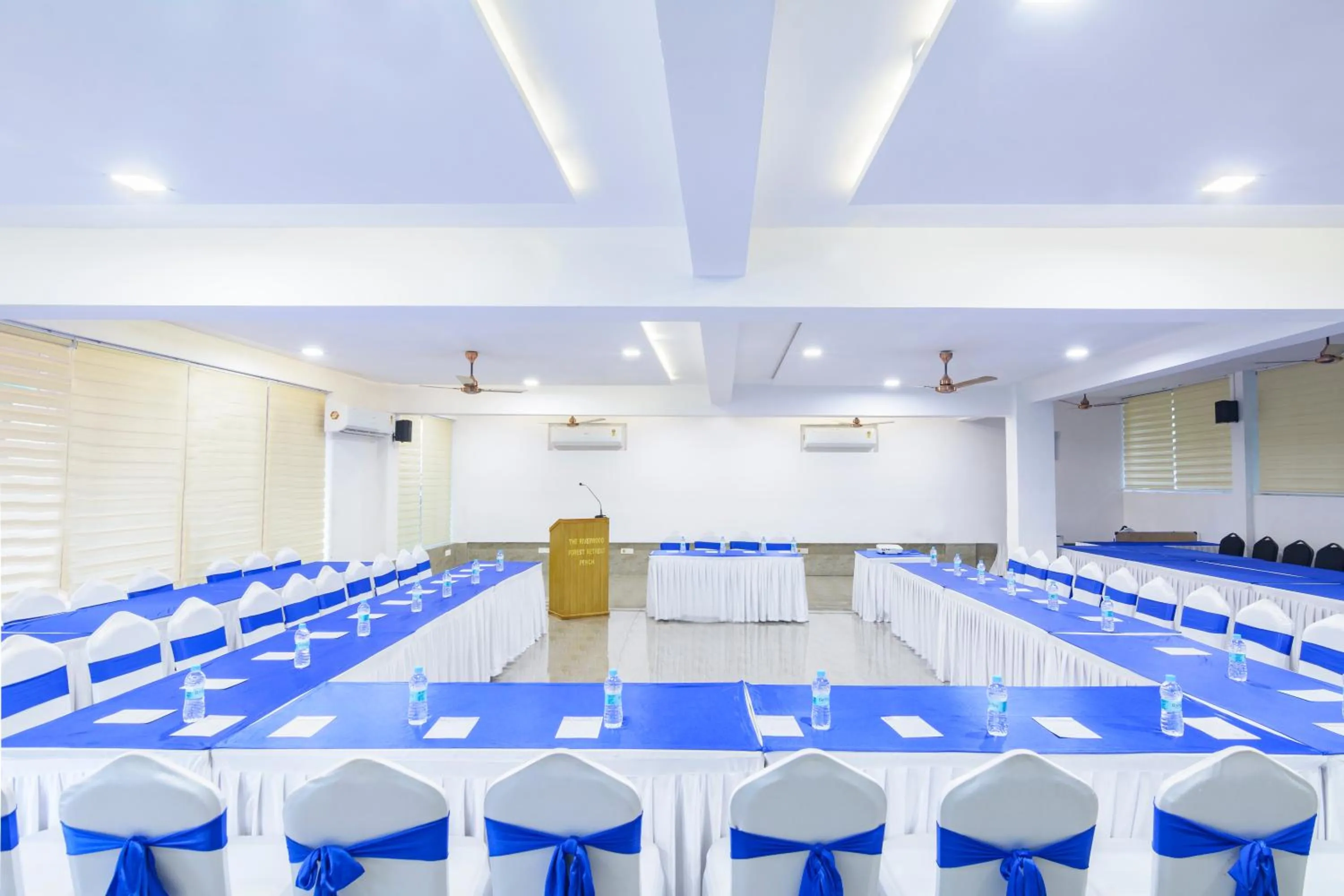 Meeting/conference room in The Riverwood Forest Retreat Pench
