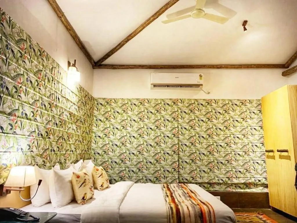 bidet, Bed in The Riverwood Forest Retreat Pench