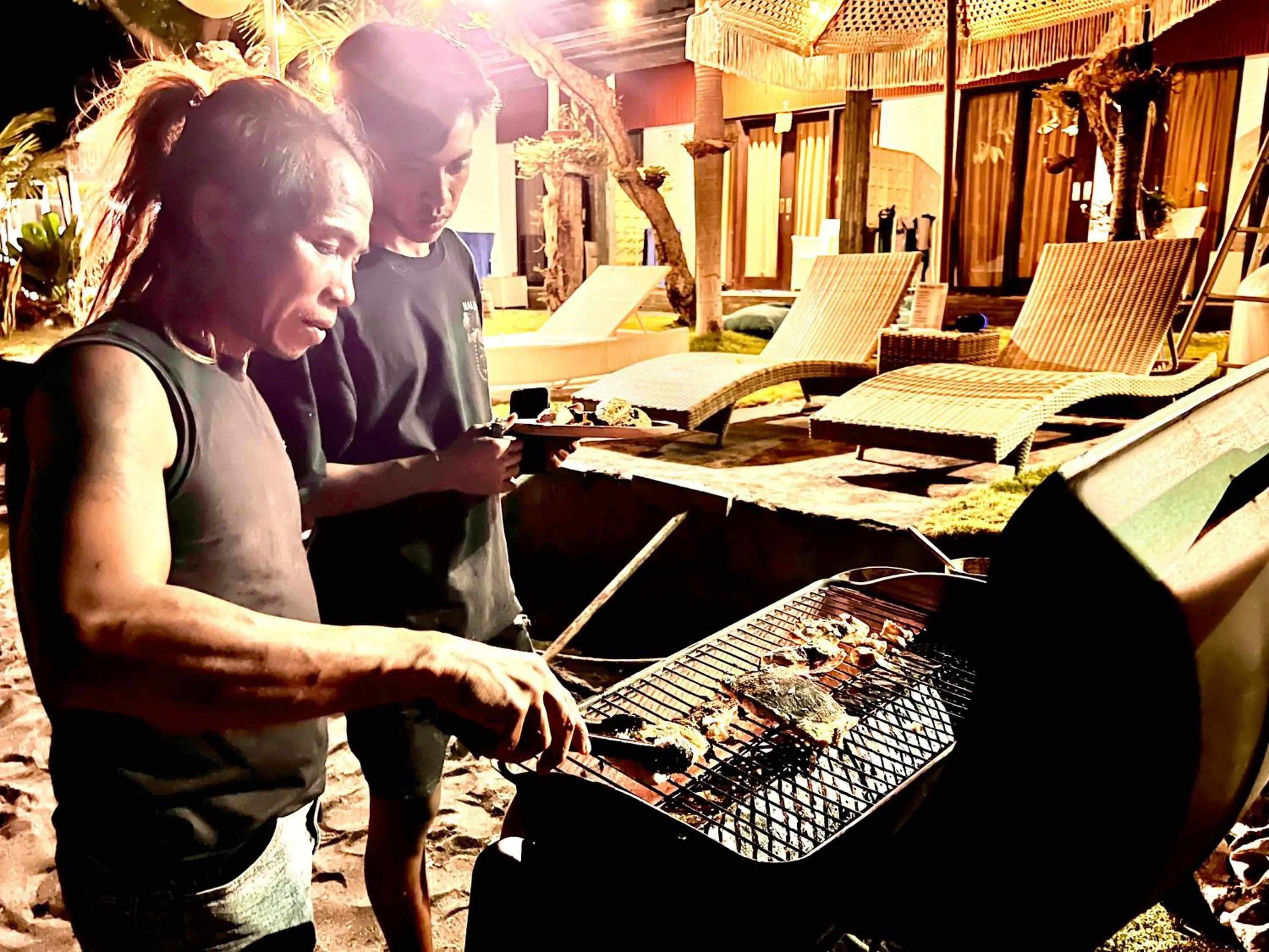 BBQ facilities in Valomia Beachfront