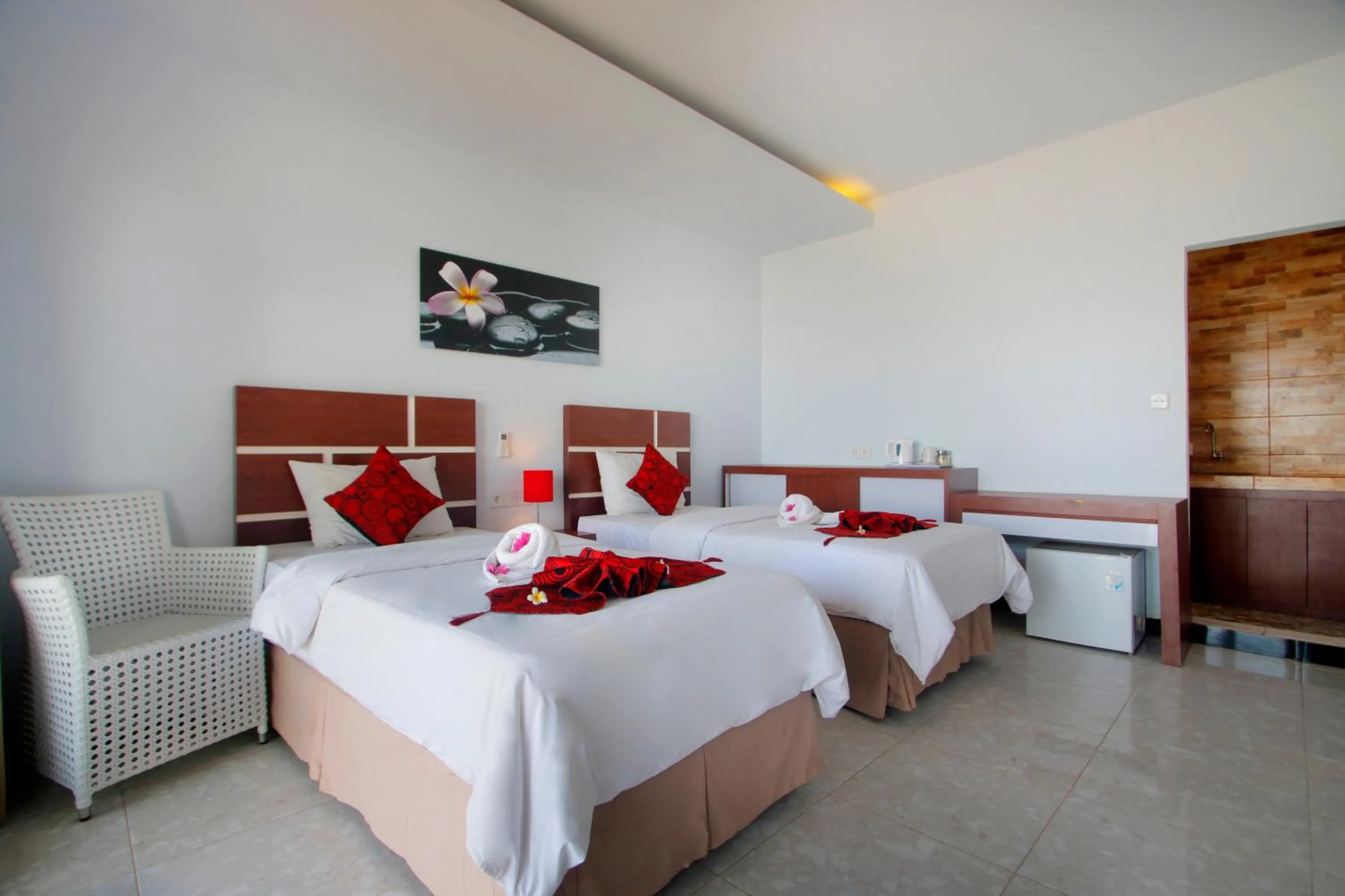 Bed in Valomia Beachfront