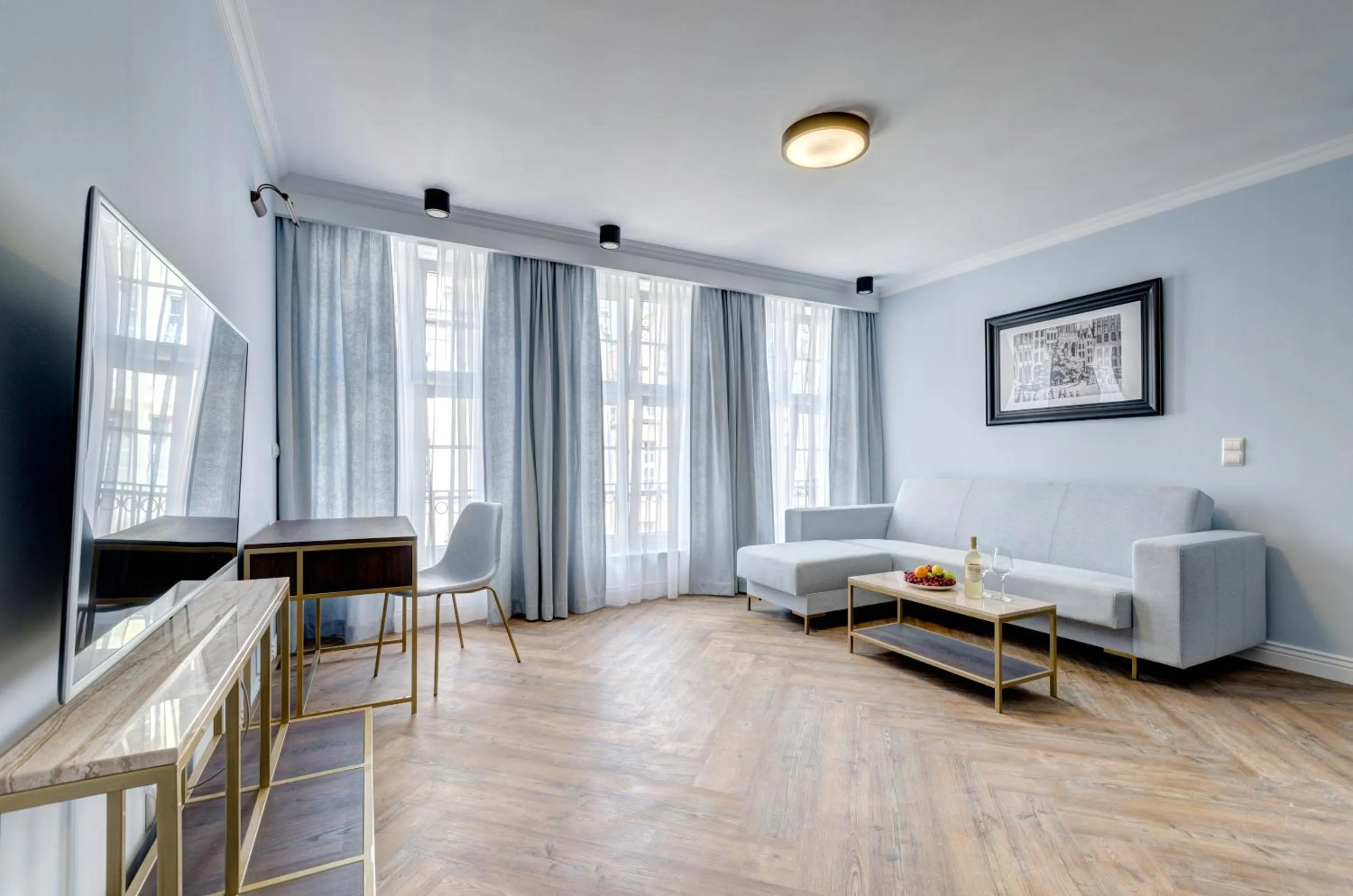 Living room in Apartamenty Sowa Gdańsk