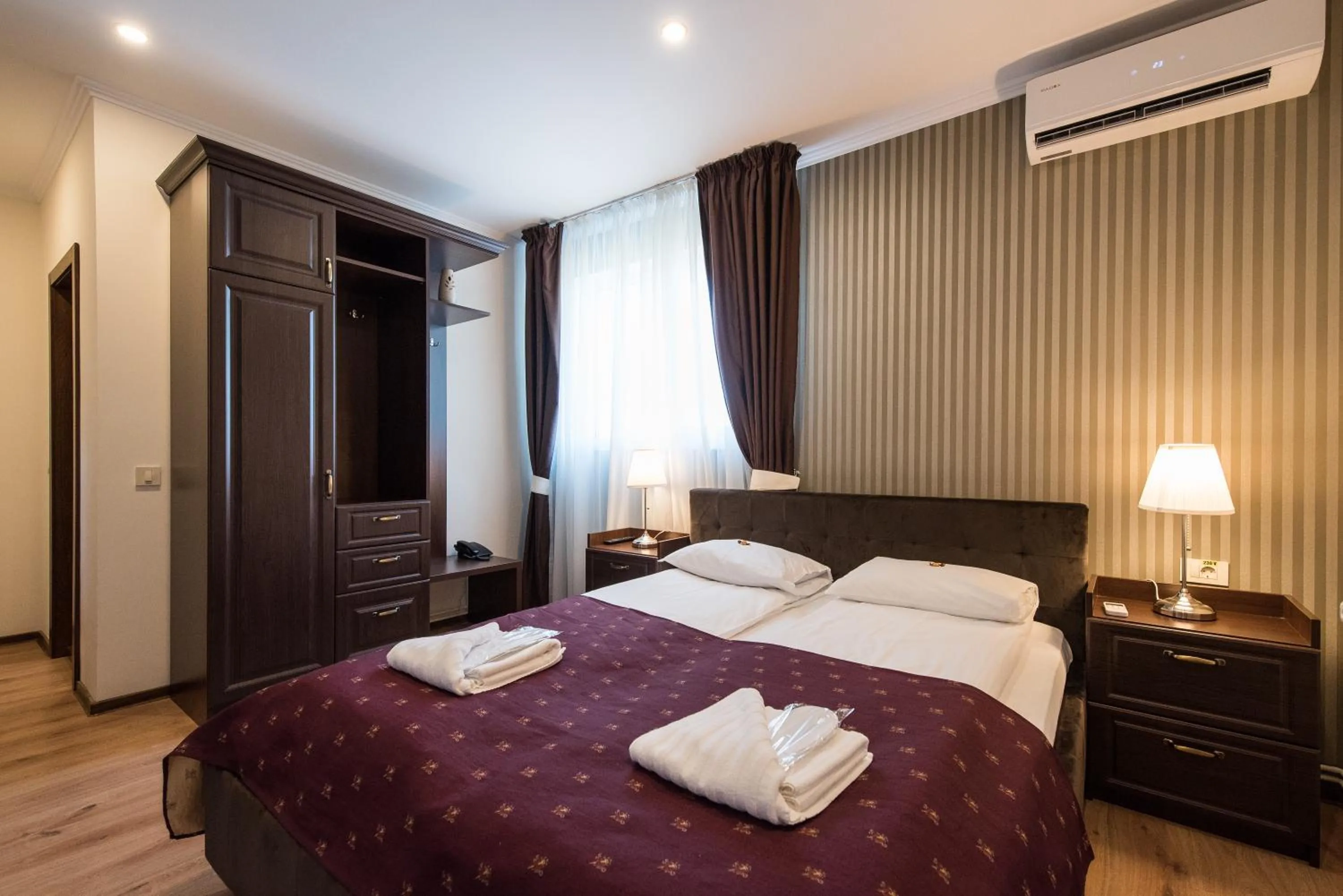 Bed in Pensiunea David