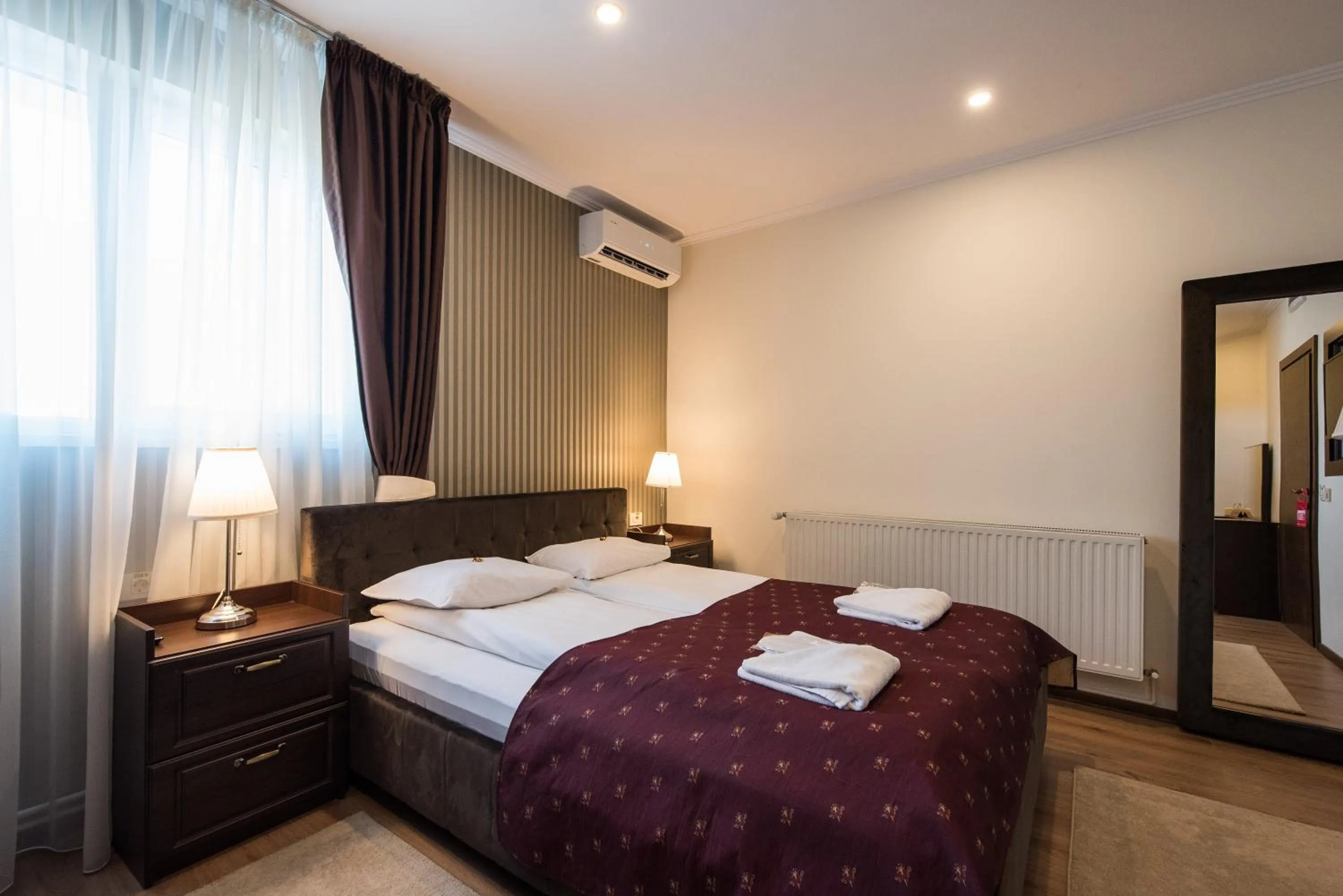 Bed in Pensiunea David