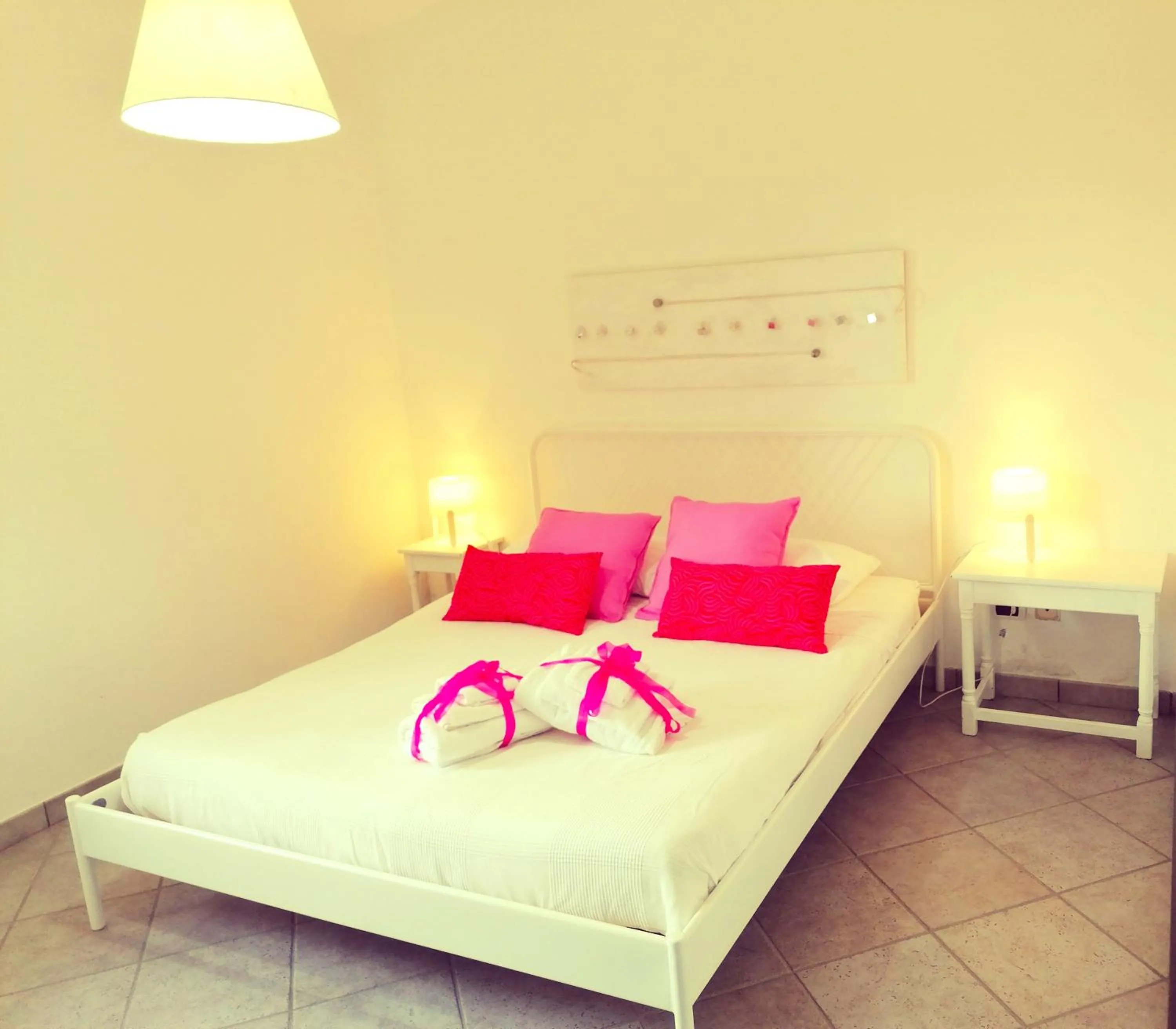 Bed in B&B La Montagna Rosa