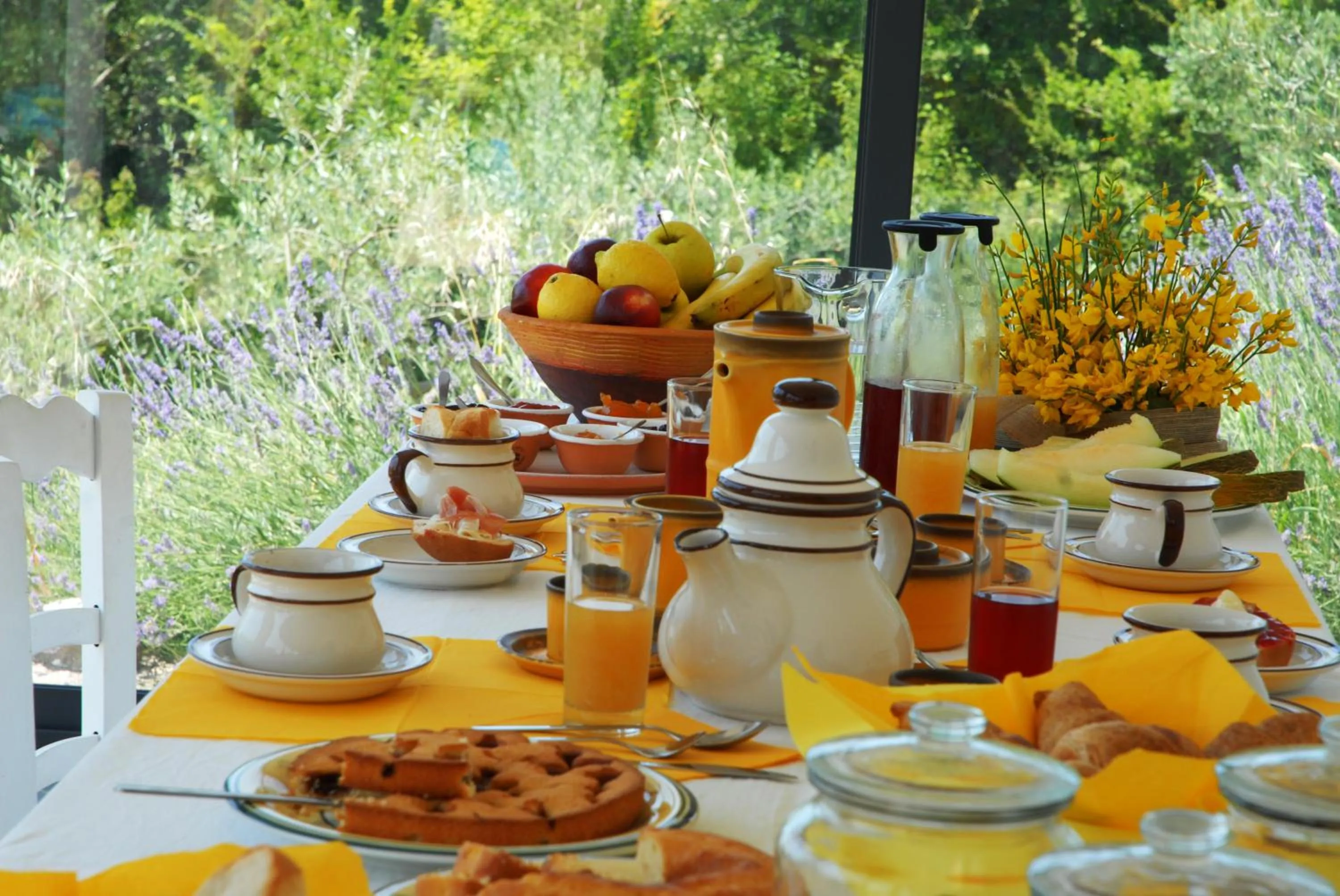 Breakfast in B&B La Montagna Rosa