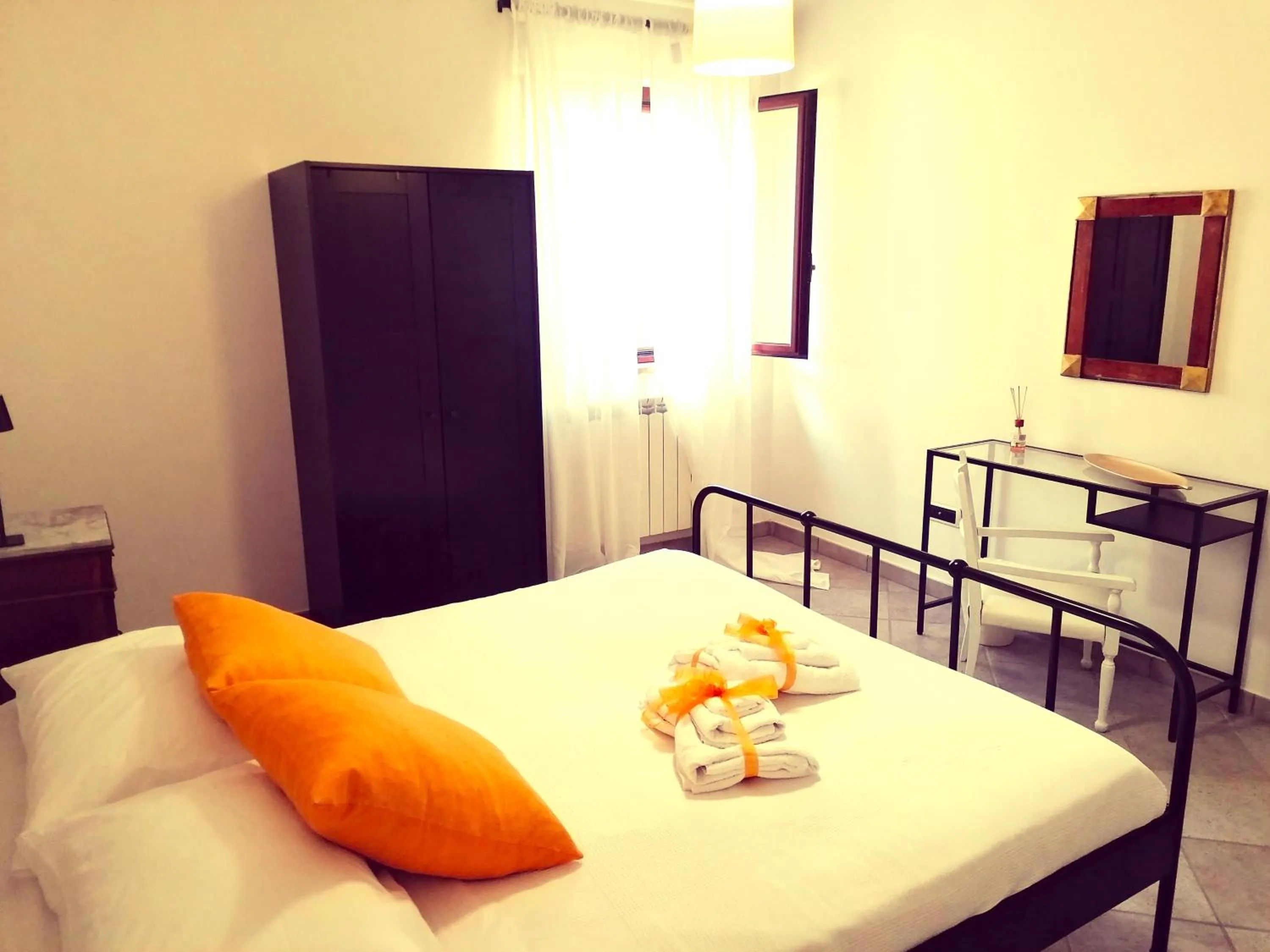 Bed in B&B La Montagna Rosa