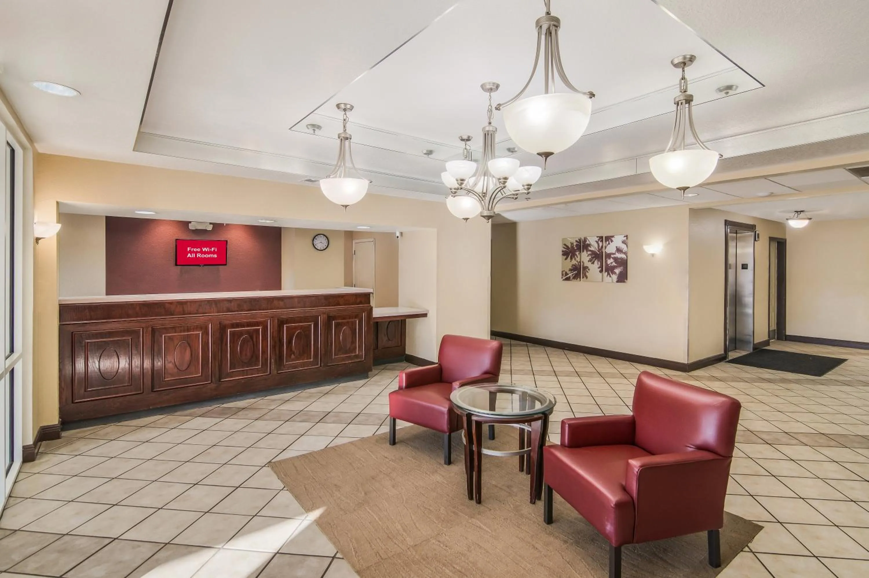Lobby or reception in Red Roof Inn & Suites Pensacola East - Milton